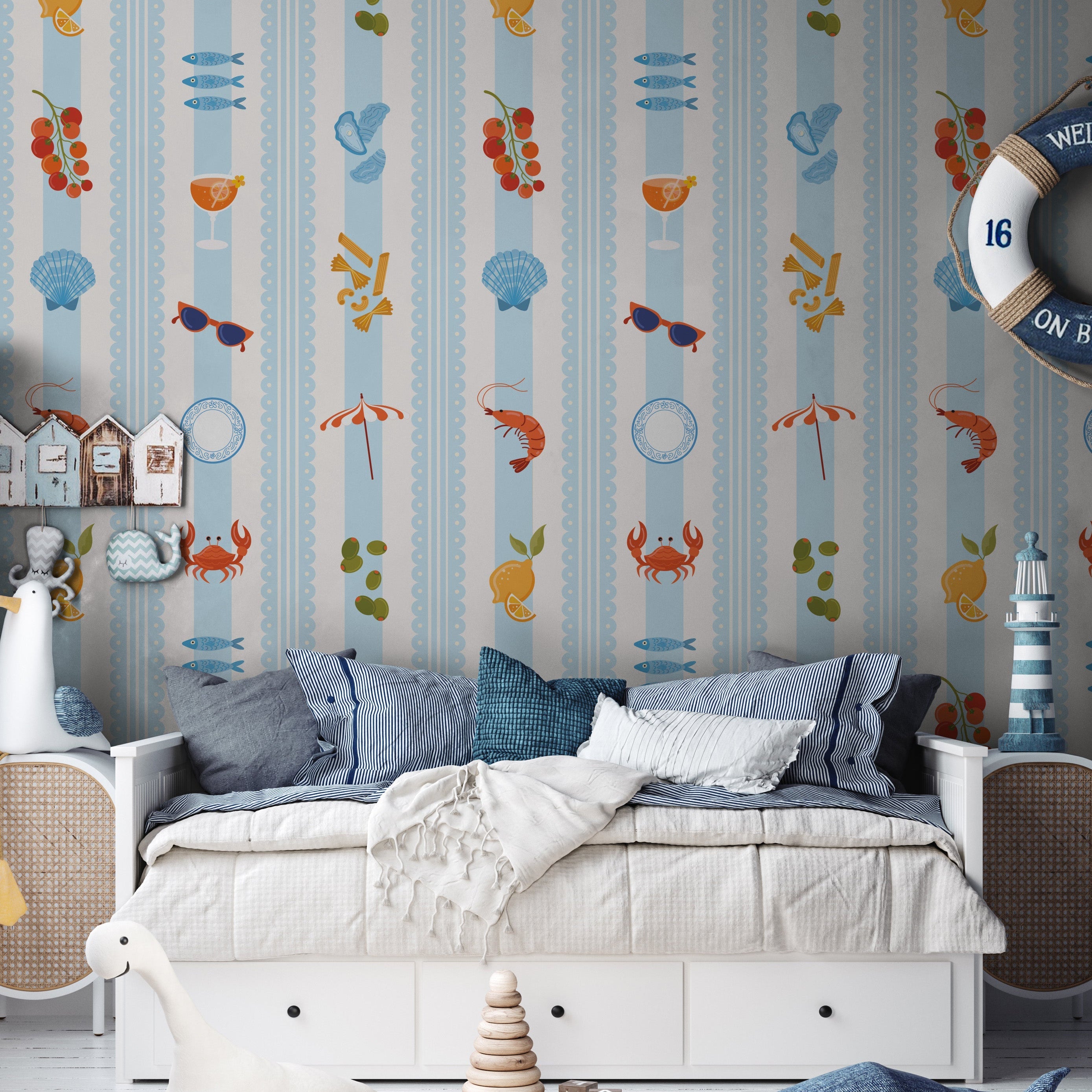 Mabilia Wallpaper by Danielle Chandler Design