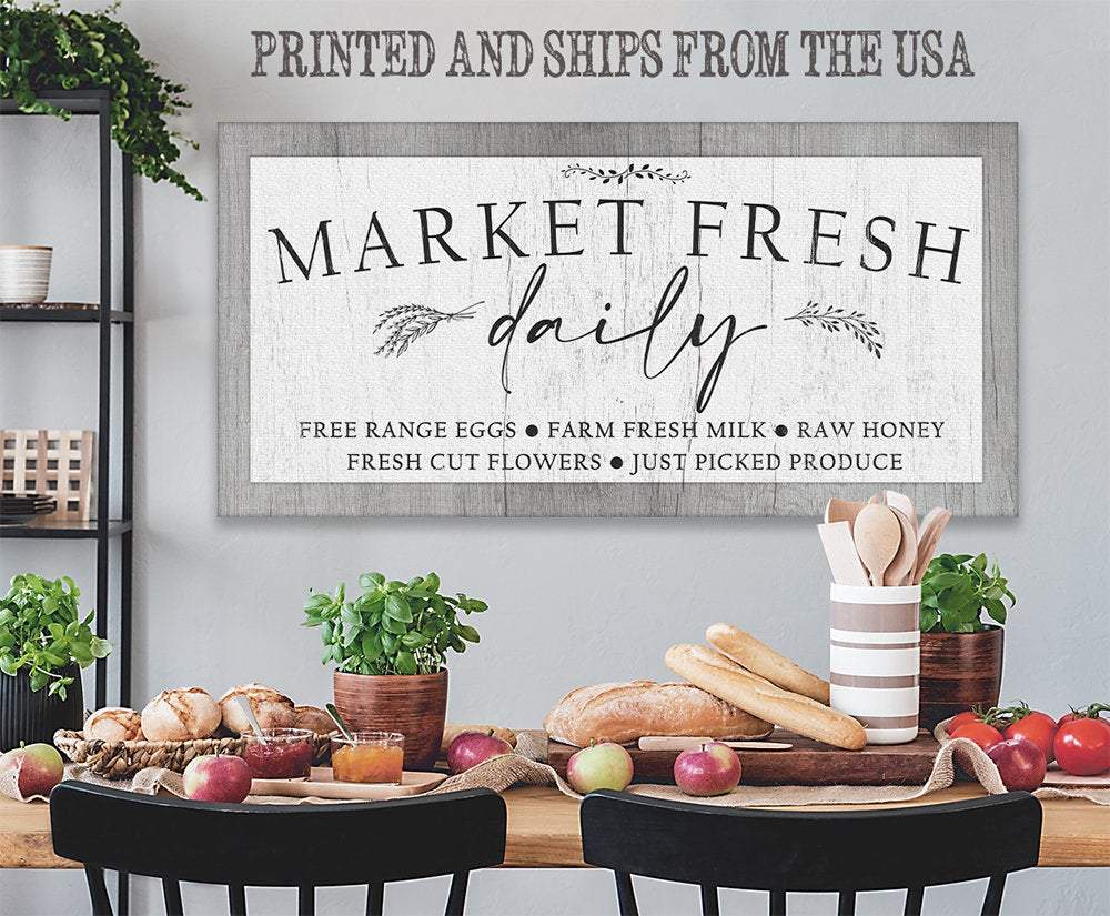 Market Fresh - Canvas