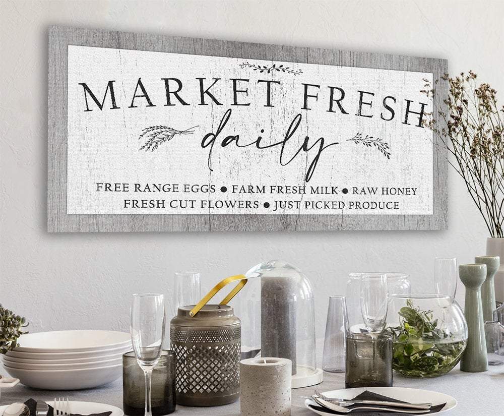 Market Fresh - Canvas