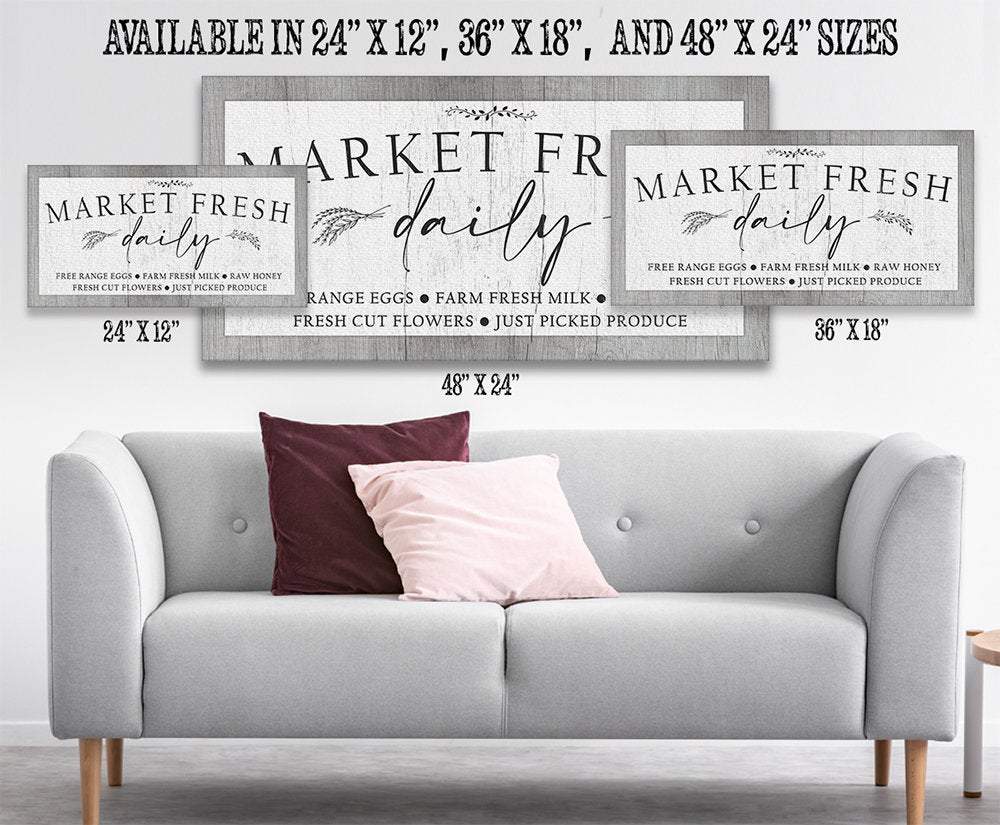 Market Fresh - Canvas
