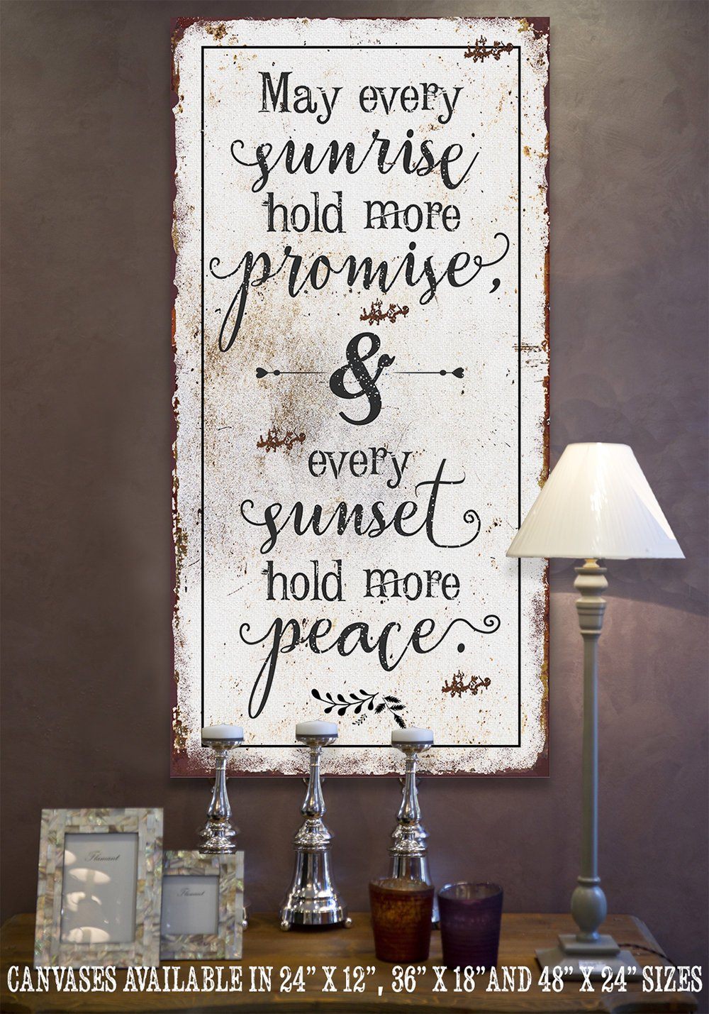 May Every Sunrise - Canvas