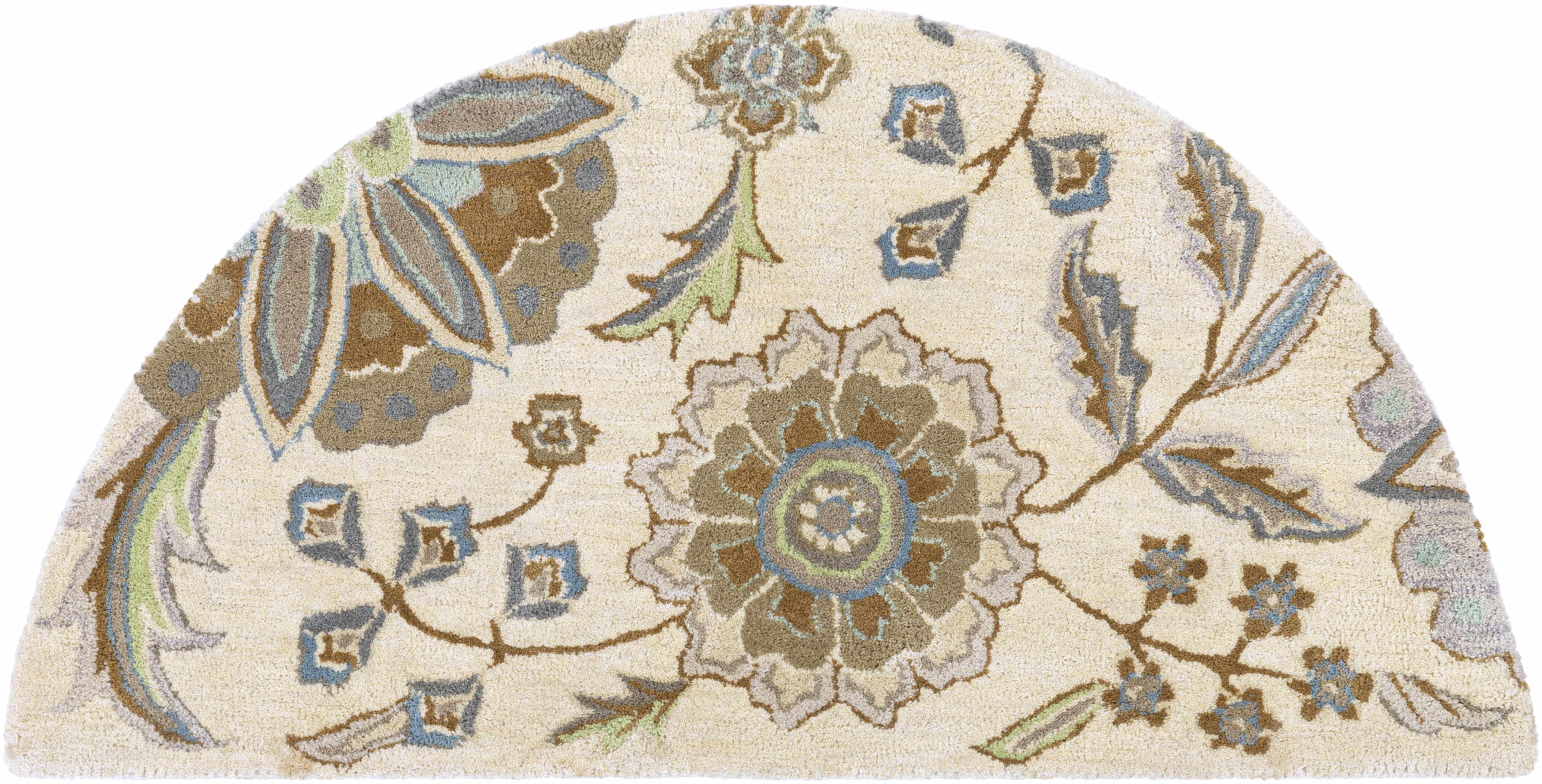 Mack Floral Wool Area Carpet - Promo - PRHOMZ