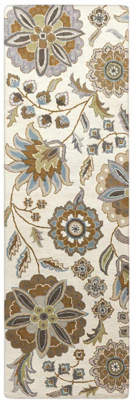 Mack Floral Wool Area Carpet - Promo - PRHOMZ
