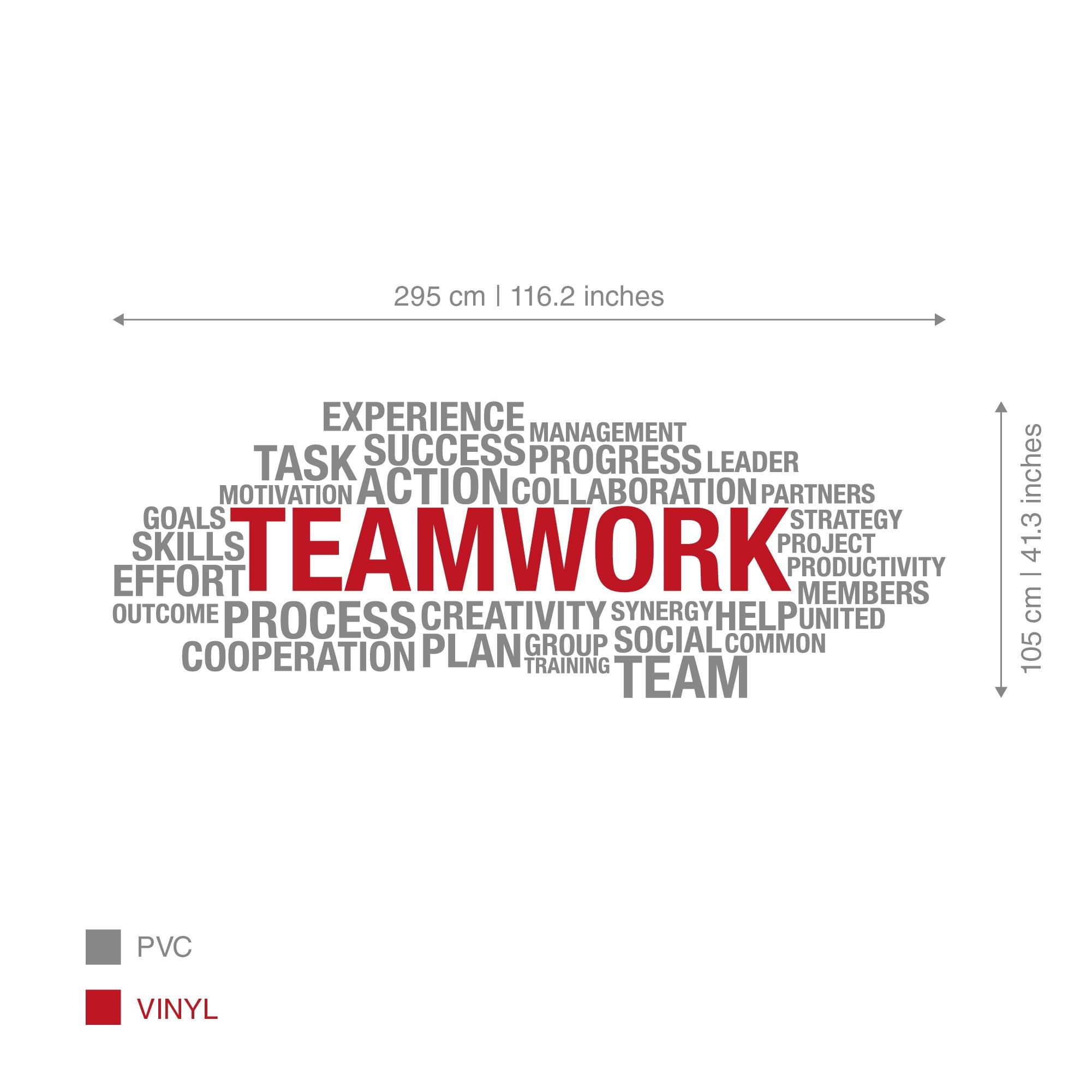 Team Work 3D Office Wall Decor - PRHOMZ