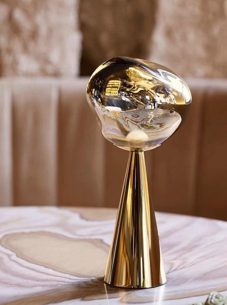 Melt Portable Dimmable Led Table Lamp - Modern Nordic Bedside Lamp - PRHOMZ