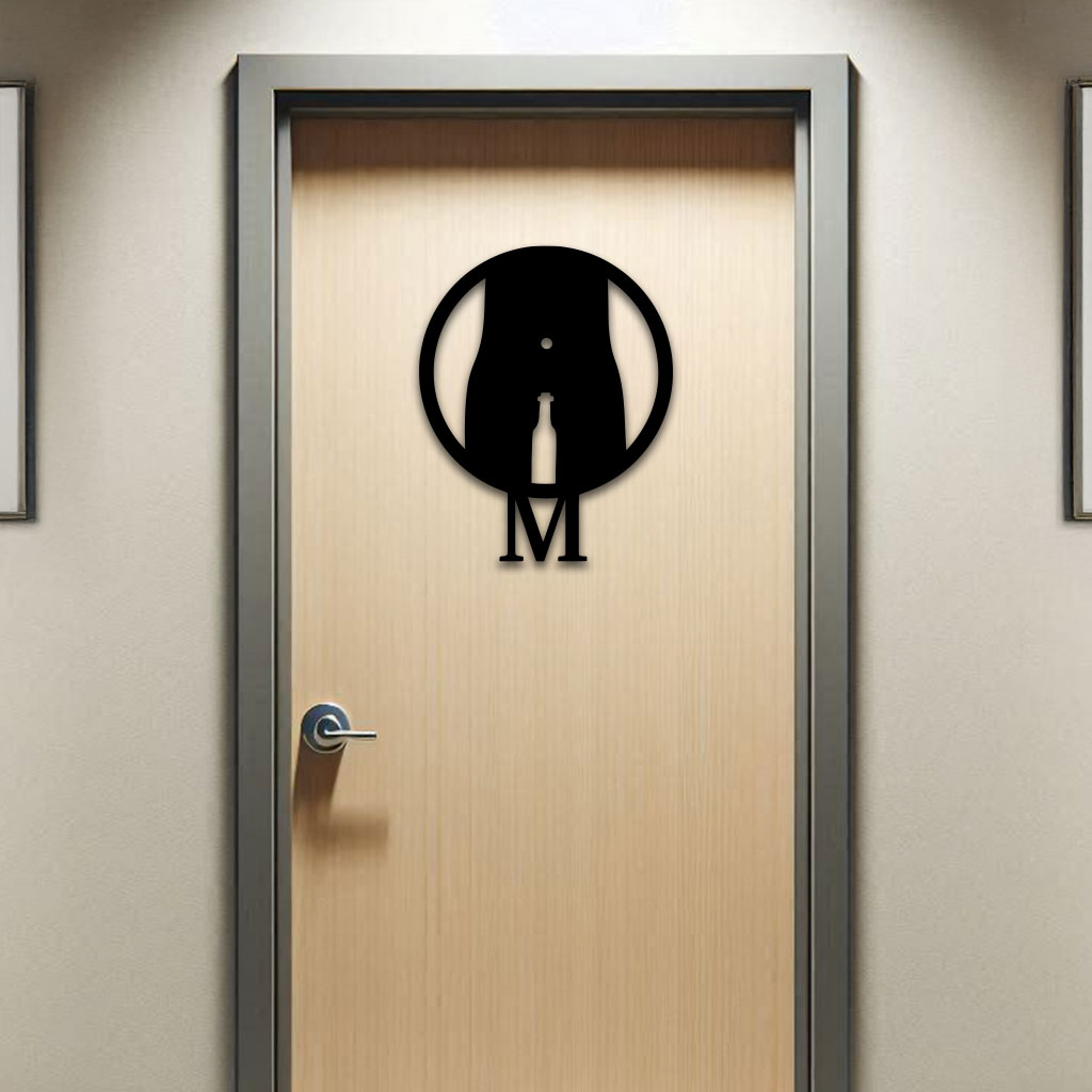 Men's Restroom Sign-0