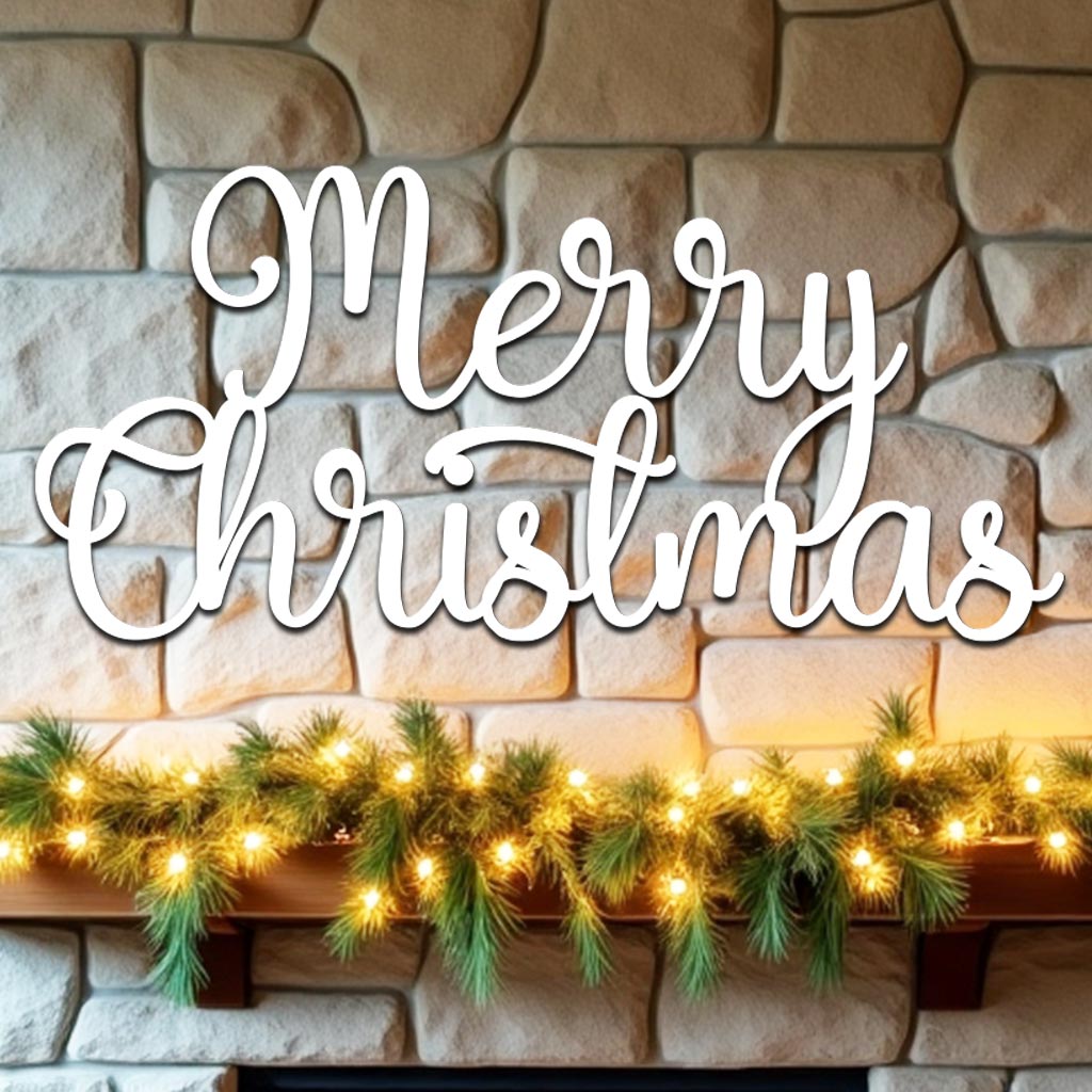 Merry Christmas Sign-1
