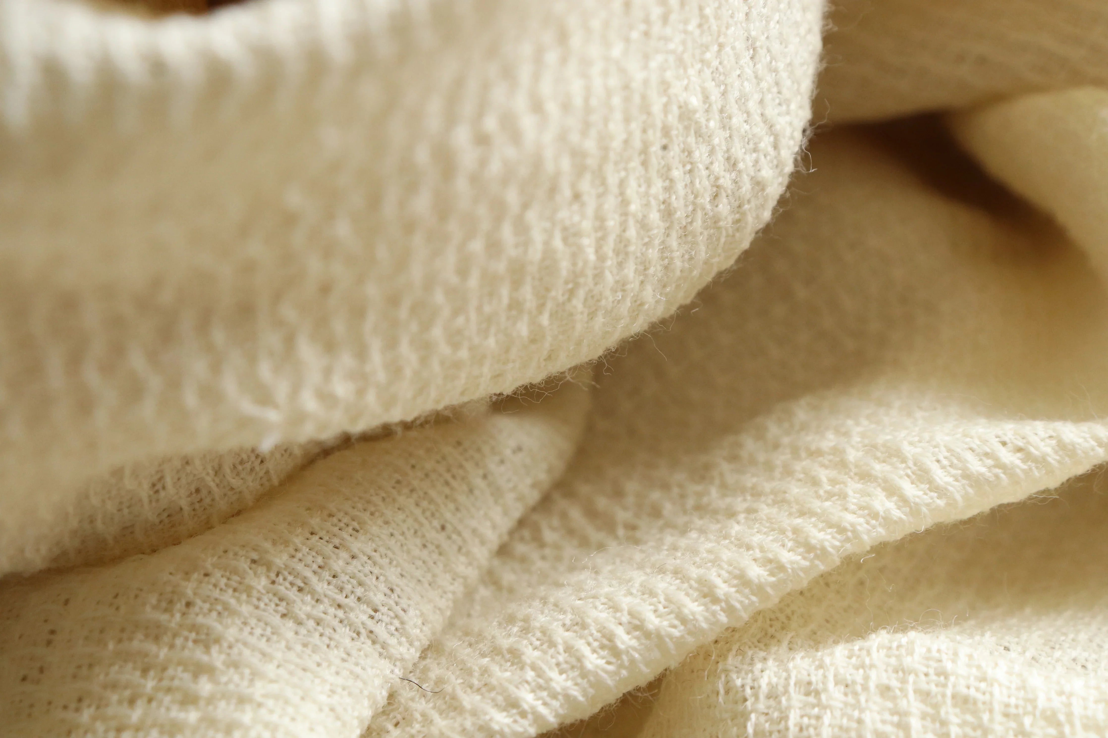 Natural Undyed 100% Pure Wool Blackout Curtains | Custom Made to Measure | Choice of Liners & Heading Styles-3