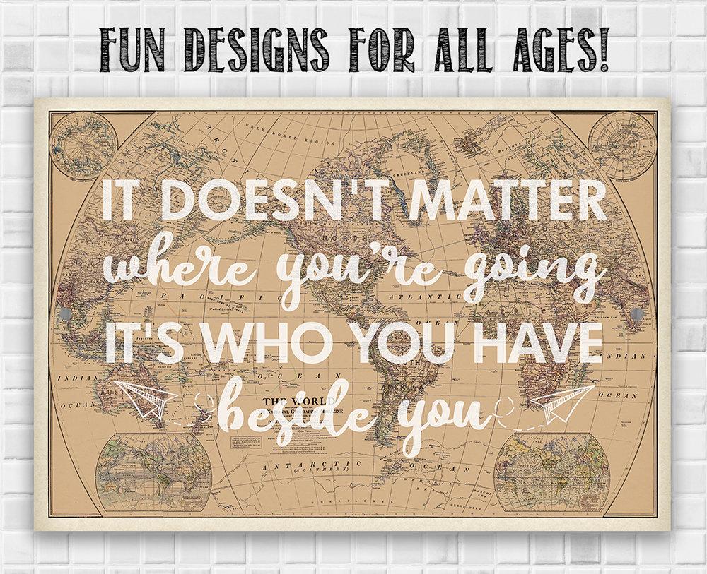 It Doesn't Matter - Metal Sign