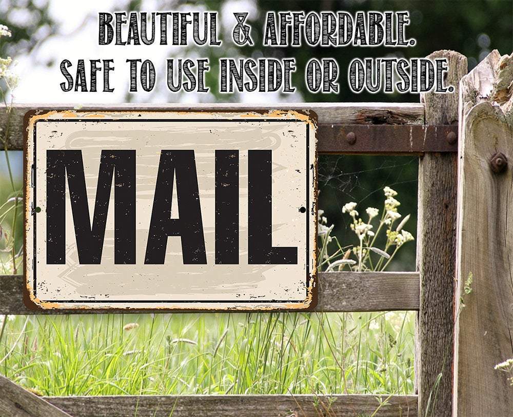 Mail - Metal Sign