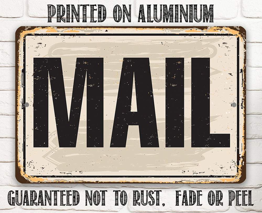 Mail - Metal Sign