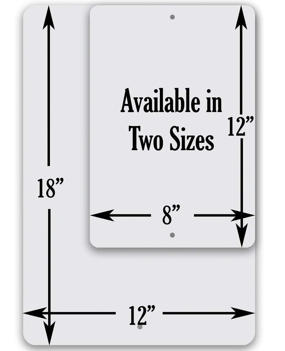 Pool Rules - Metal Sign