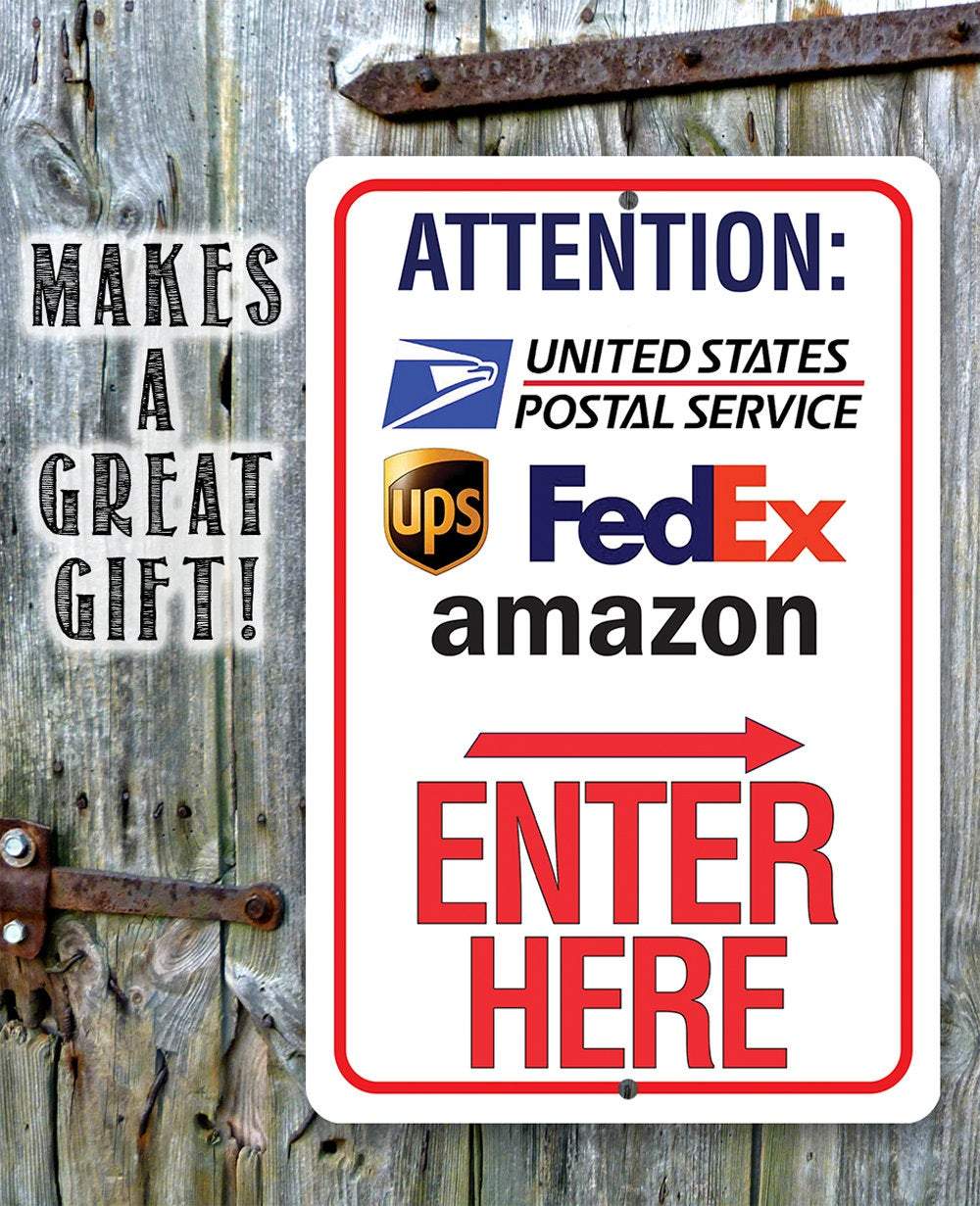 Postal Sign - Metal Sign