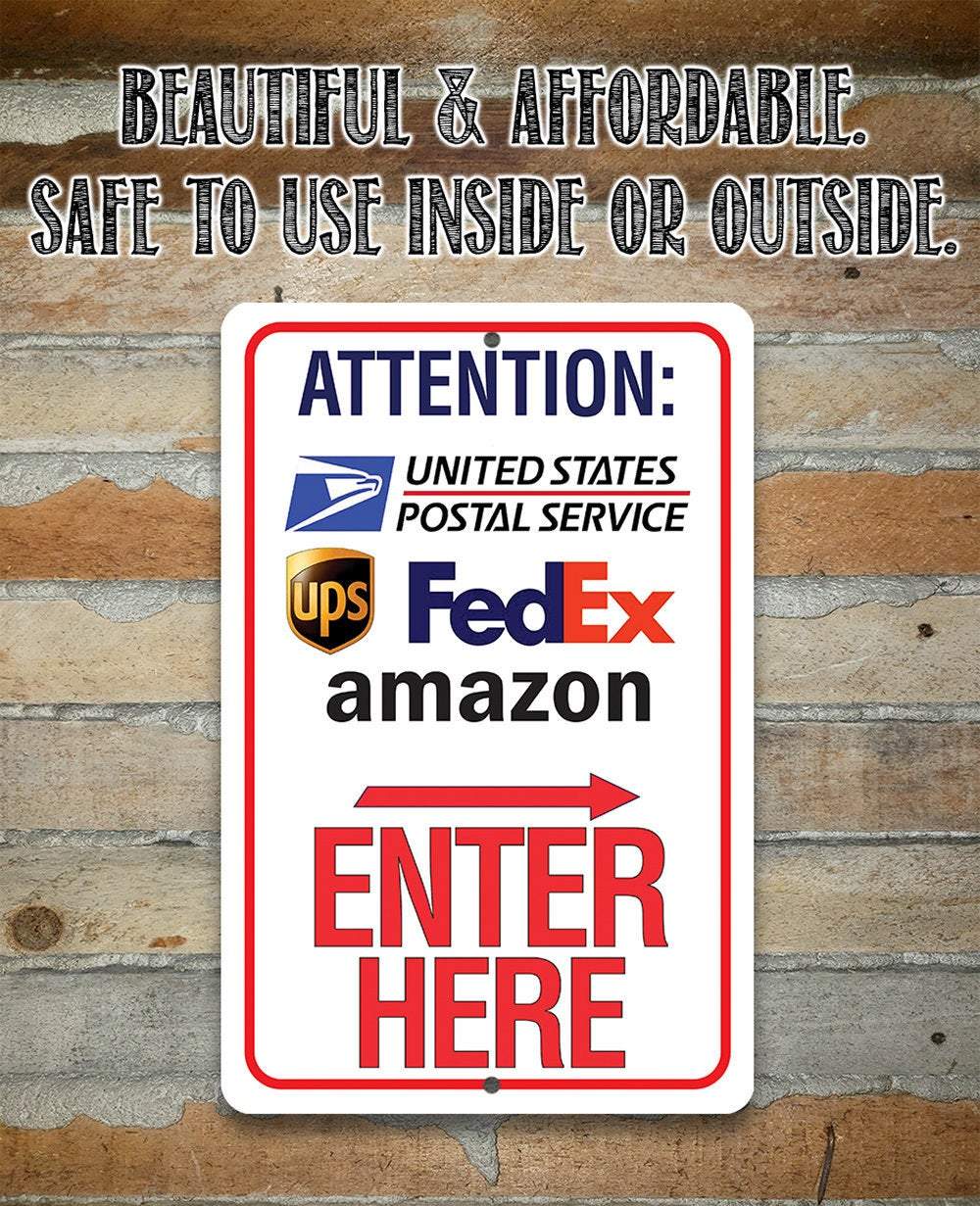 Postal Sign - Metal Sign