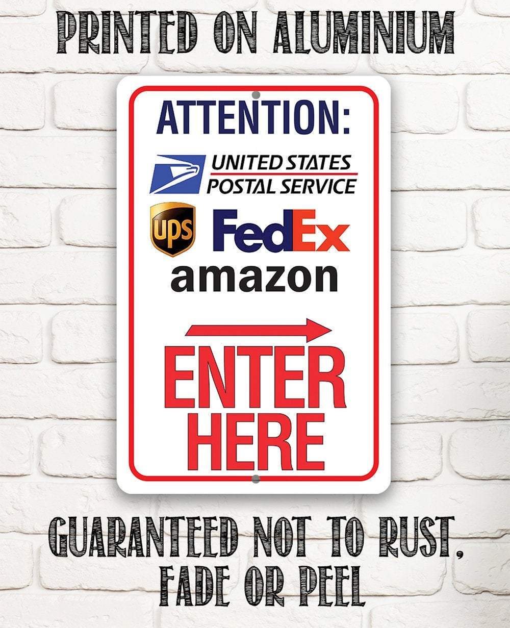 Postal Sign - Metal Sign