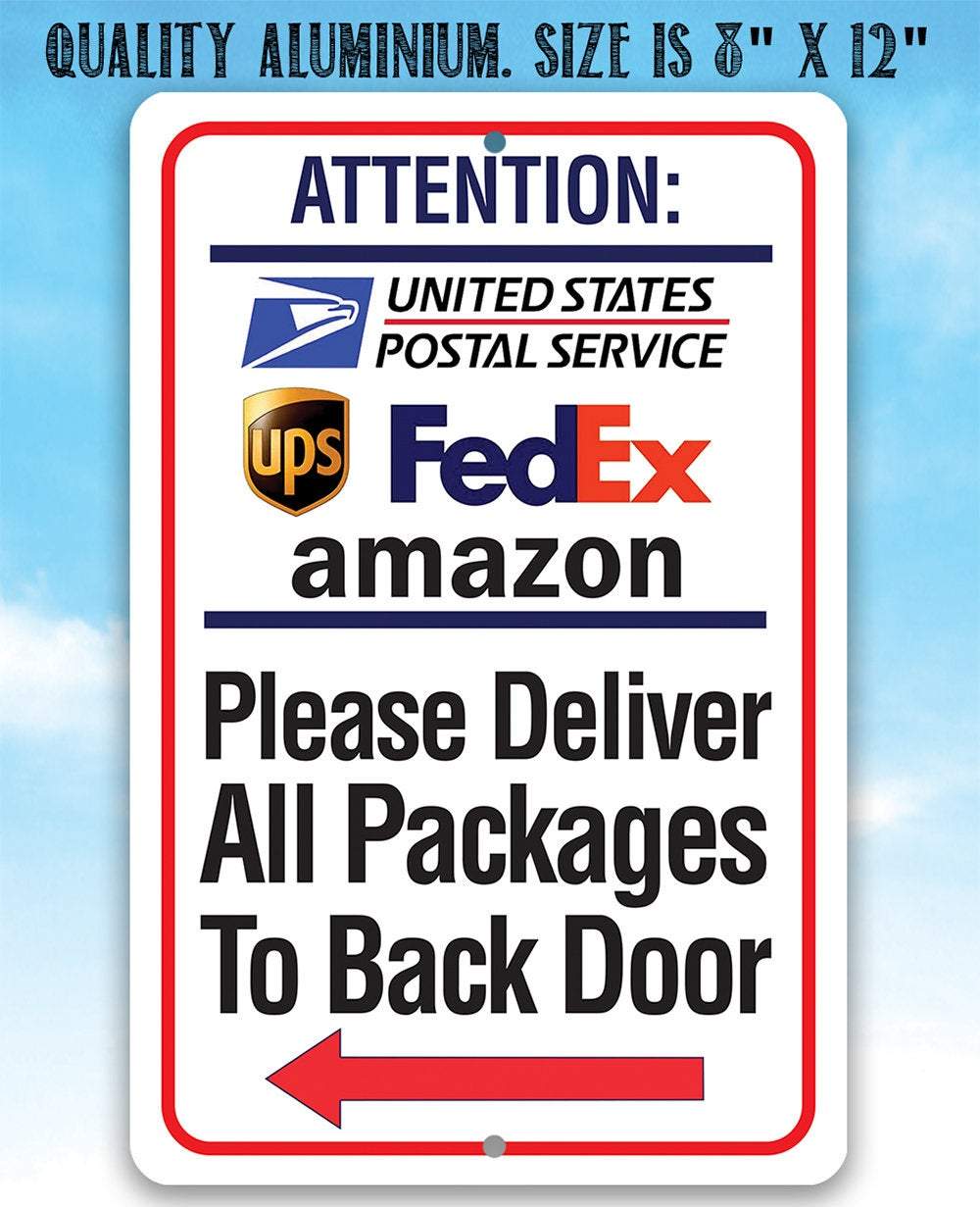 Postal Sign - Metal Sign