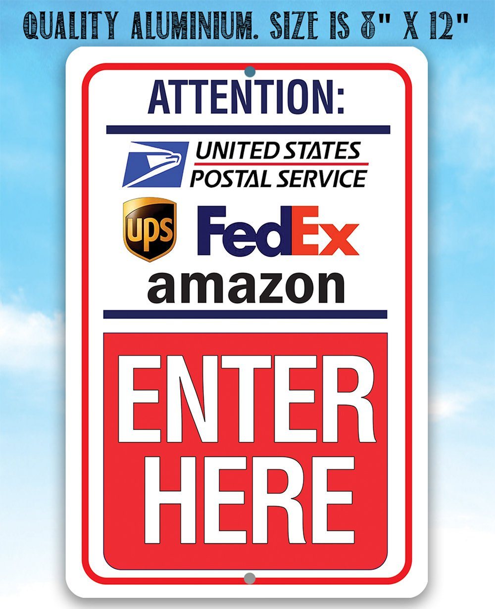 Postal Sign - Metal Sign