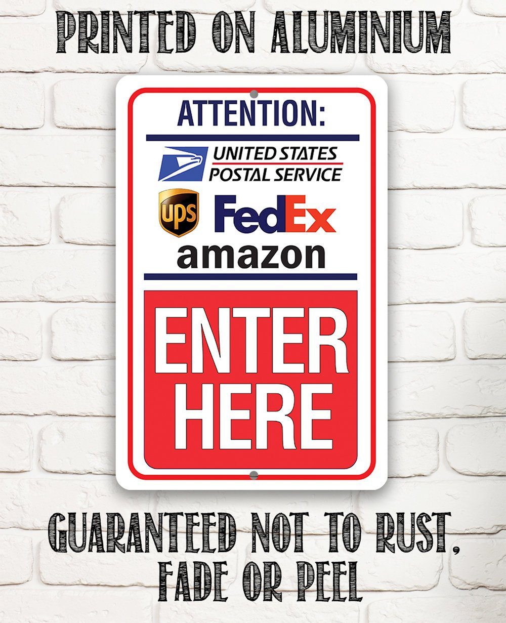 Postal Sign - Metal Sign