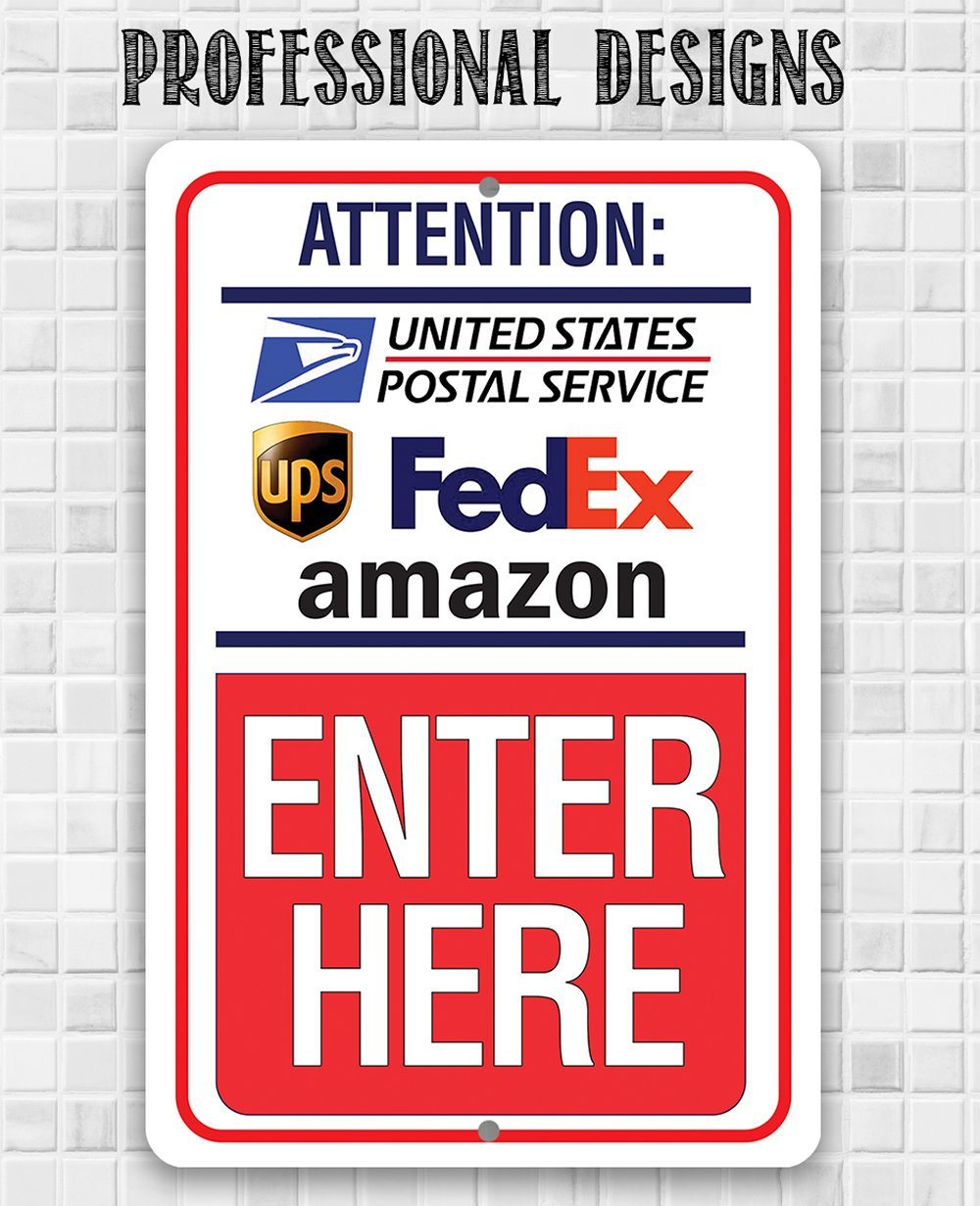 Postal Sign - Metal Sign