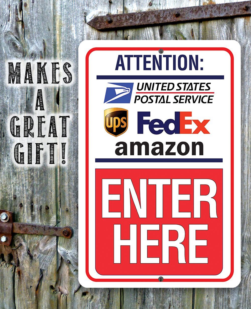 Postal Sign - Metal Sign