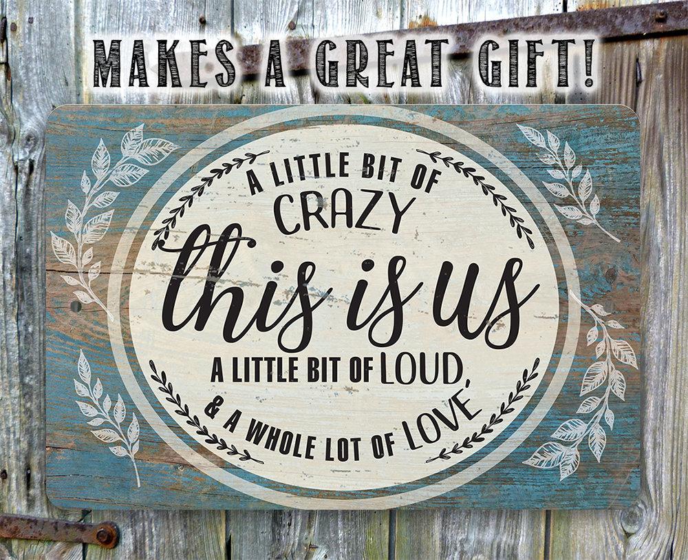 This Is Us - Metal Sign