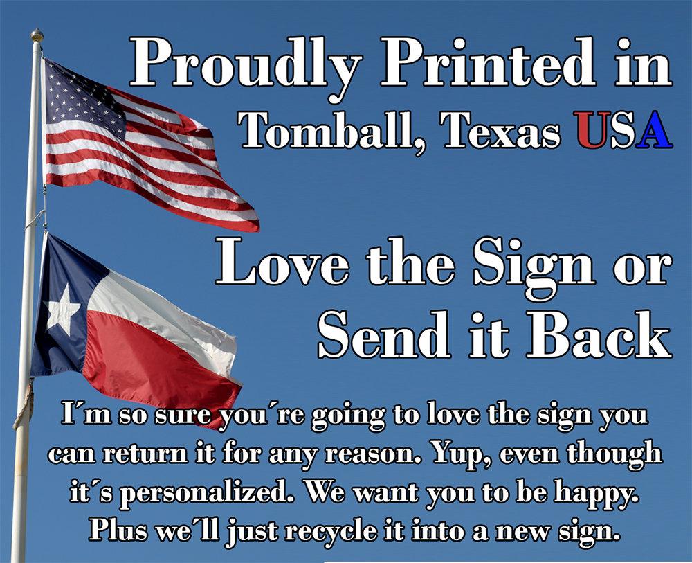 Welcome To Our Ranch - Metal Sign