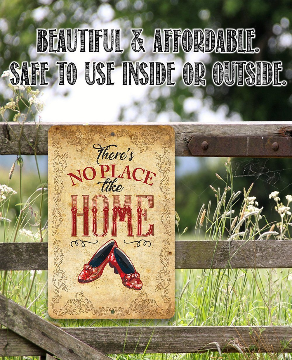 Wizard of Oz -There's No Place Like Home - Metal Sign