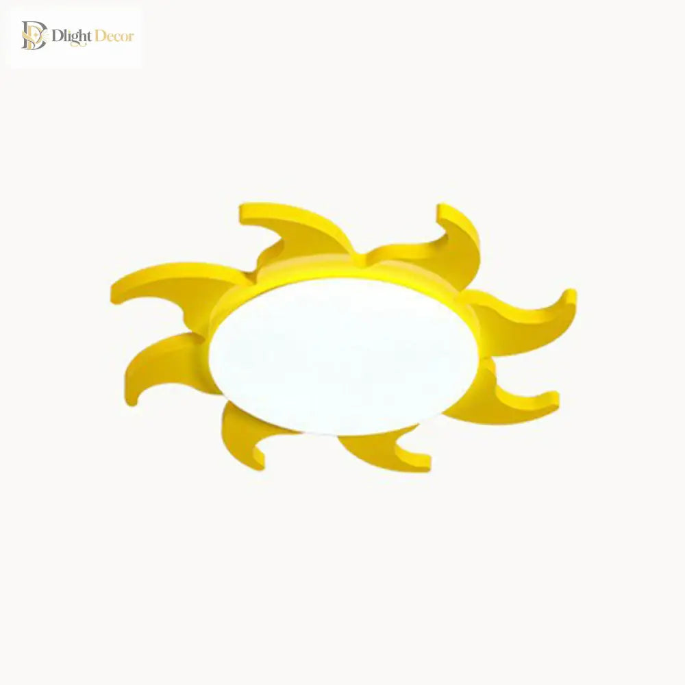 Mia LED Flush Mount Light | Modern Kids' Room Lighting