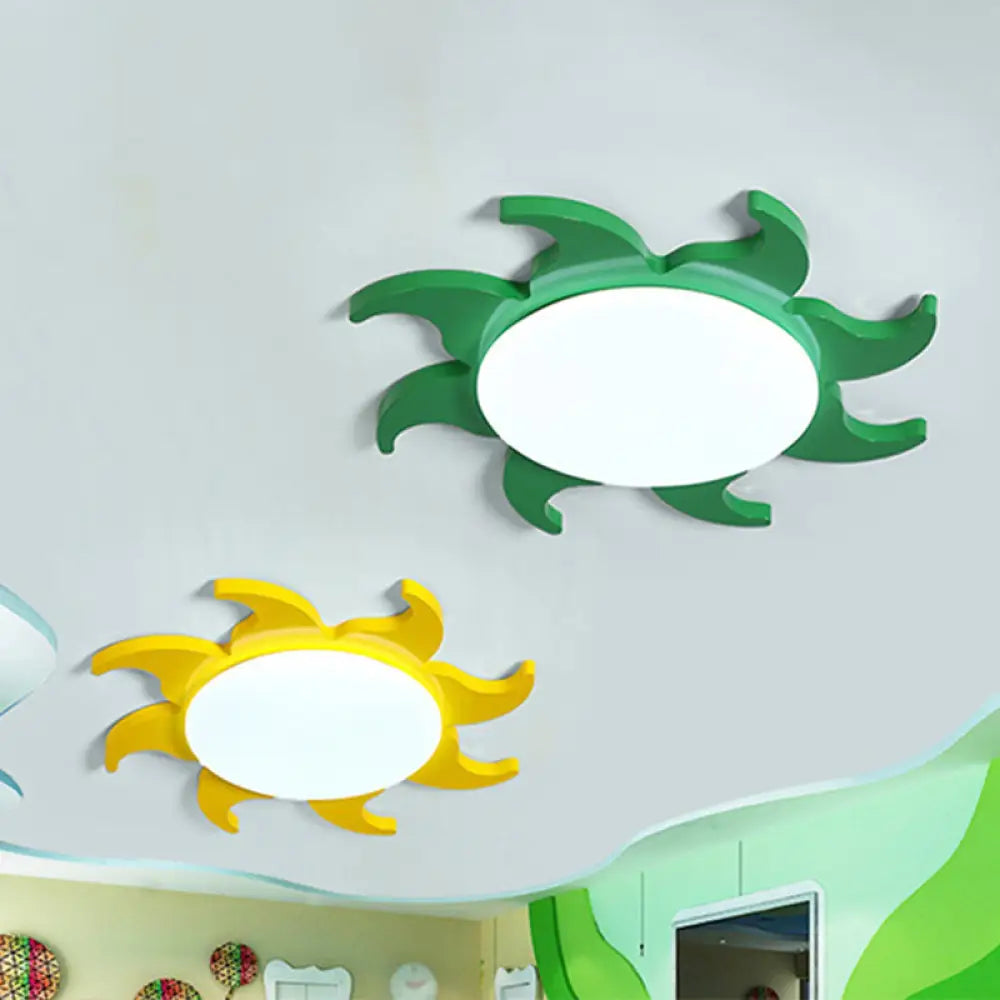 Mia LED Flush Mount Light | Modern Kids' Room Lighting