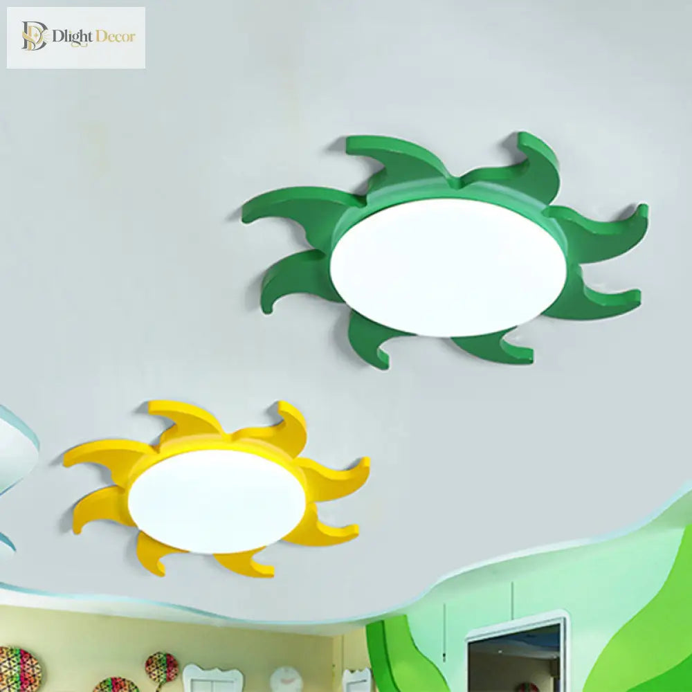 Mia LED Flush Mount Light | Modern Kids' Room Lighting
