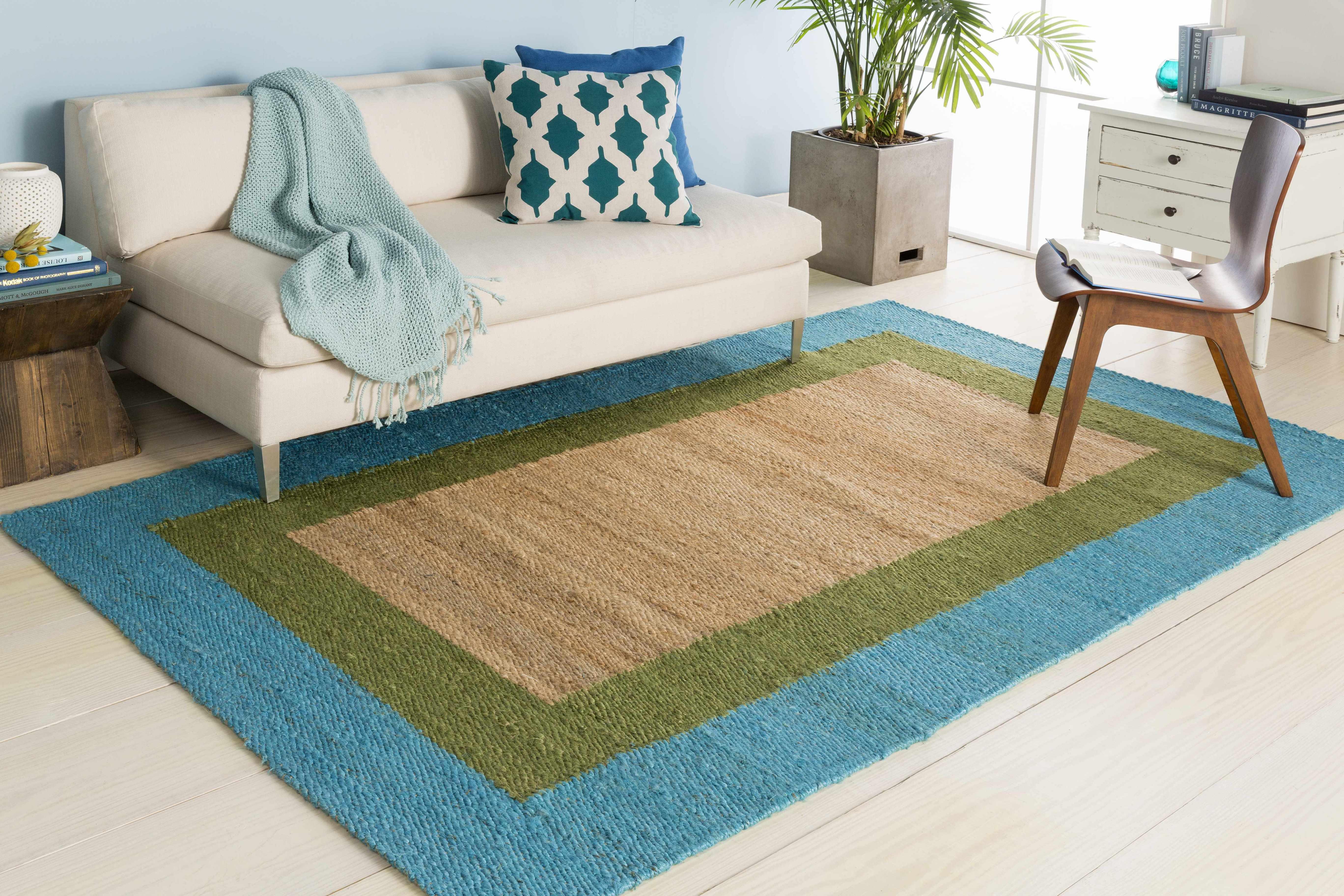 Beaman Teal & White Geometric Accent Pillow - Clearance - PRHOMZ