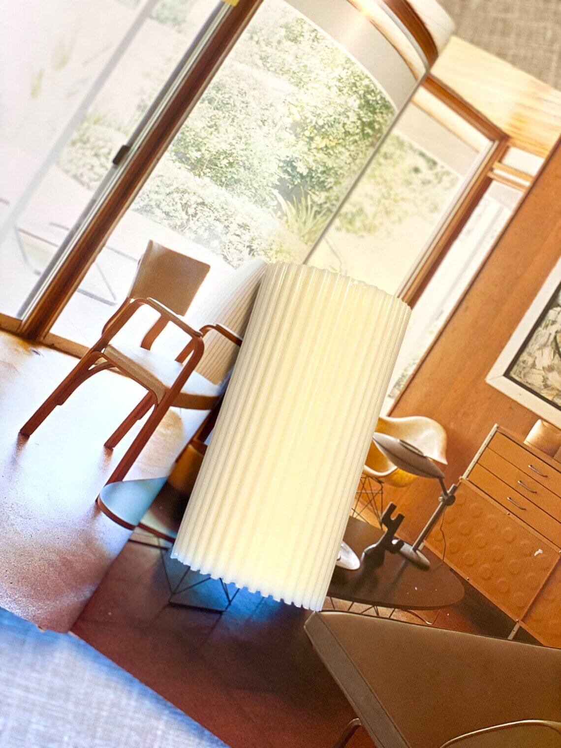 Ribbed Candle | Effortless Home Decor