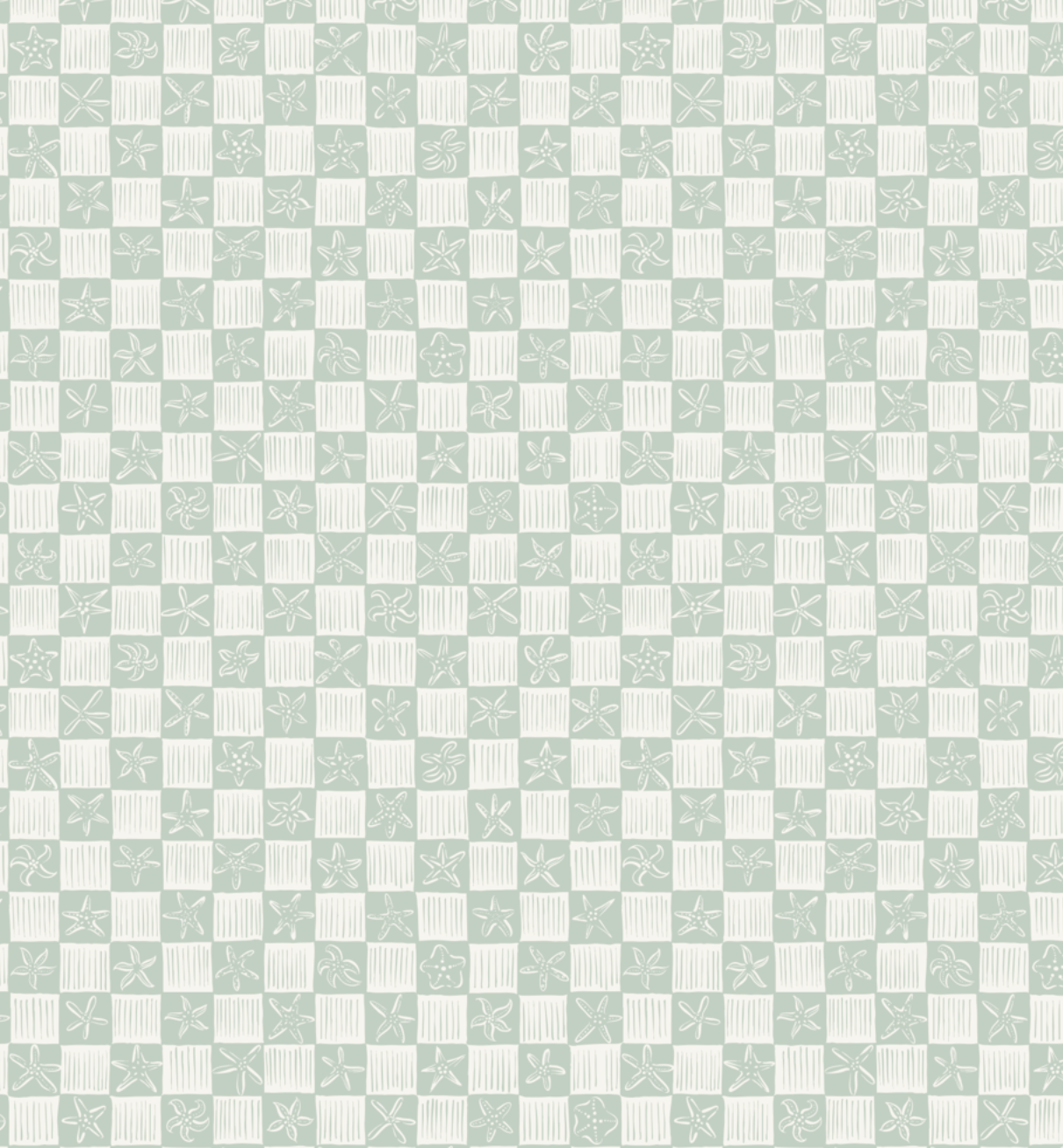 Shellie Wallpaper by Niranjana Mani Design