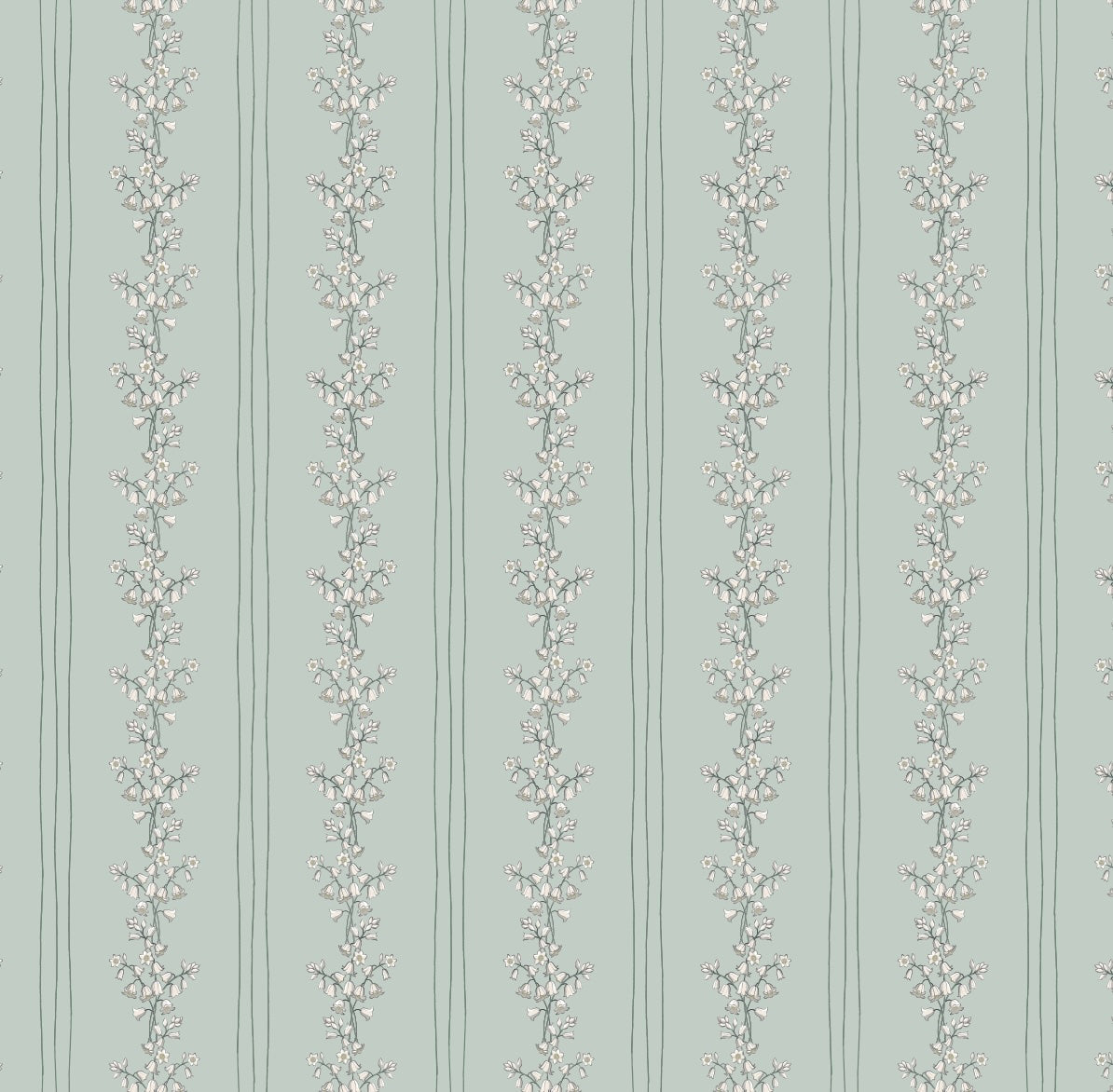 Janie Wallpaper by Astrid Blanchard