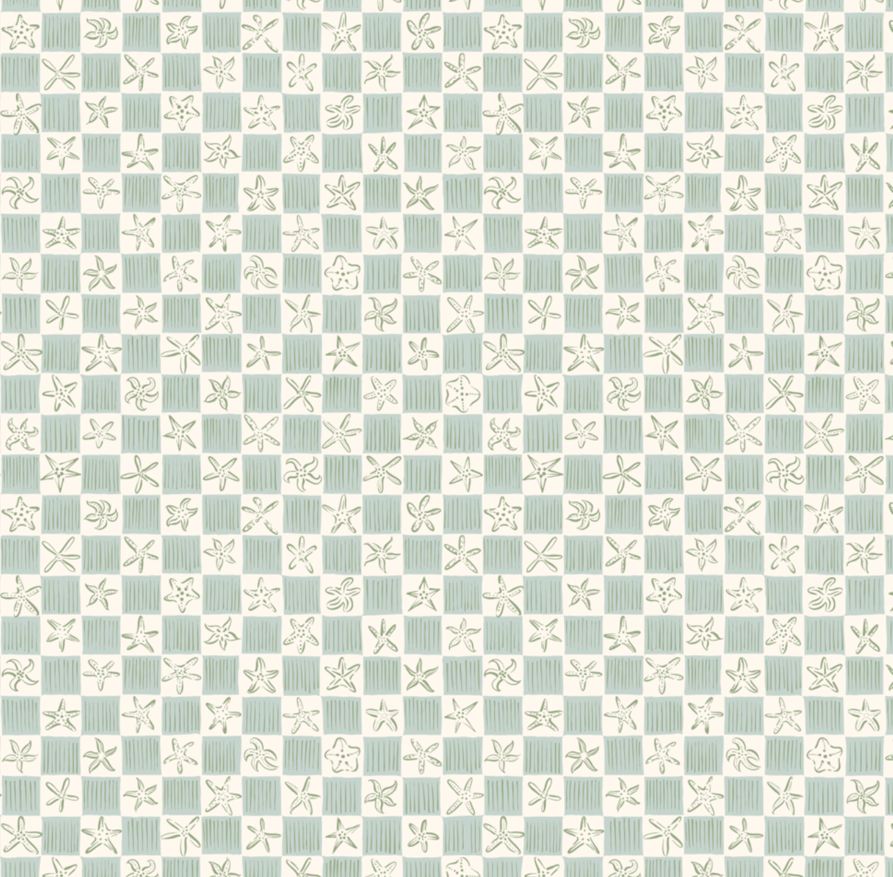 Shellie Wallpaper by Niranjana Mani Design