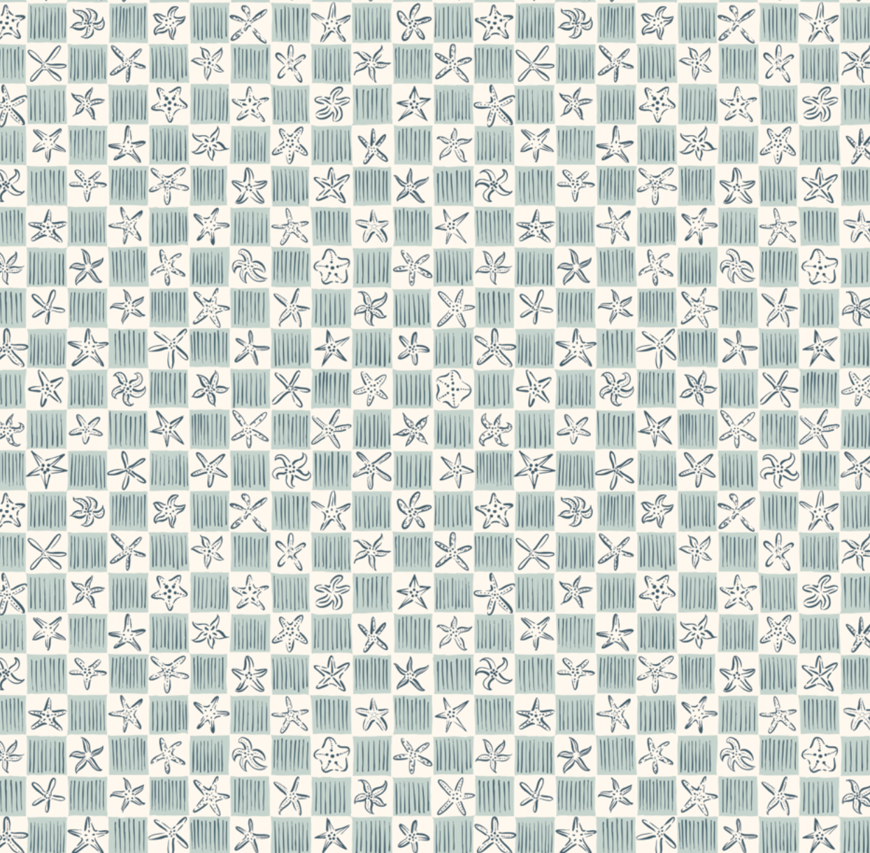 Shellie Wallpaper by Niranjana Mani Design