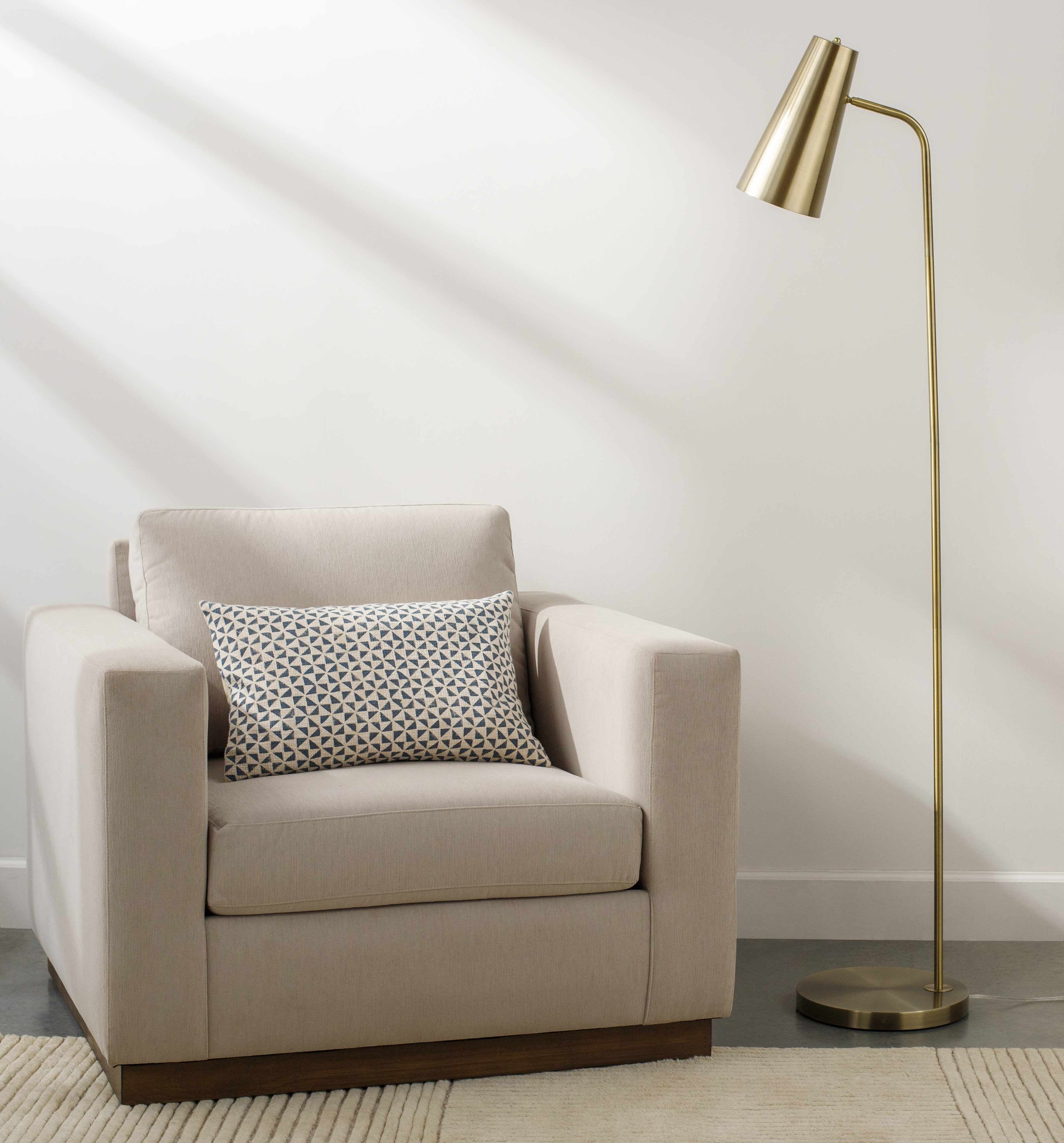 Montacuto Metallic - Brass Floor Lamp-2