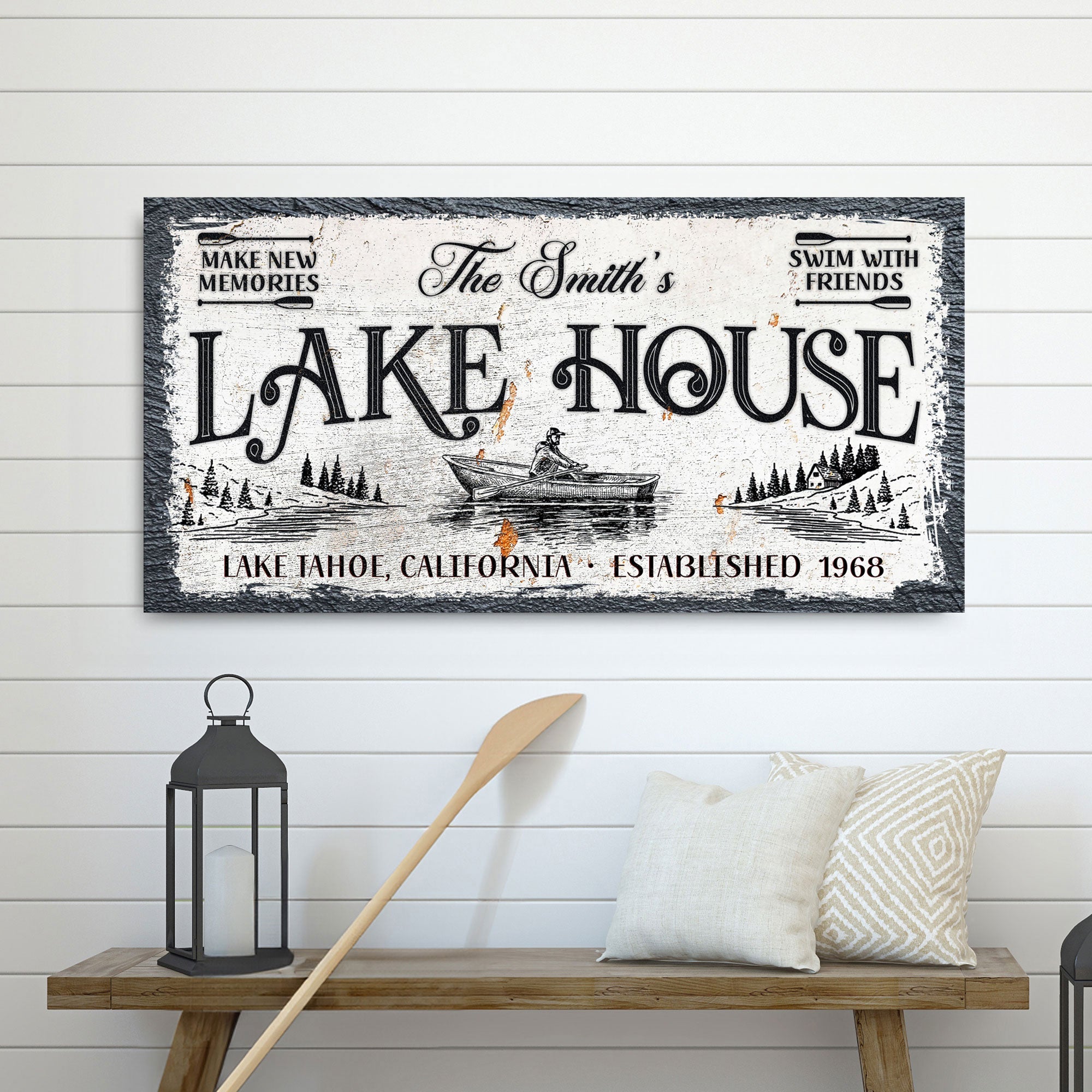 Lake House Sign IX