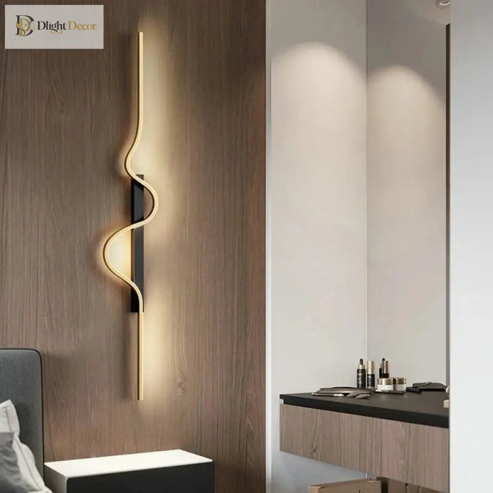 Modern Black LED Night Light | Modern Interior Lighting