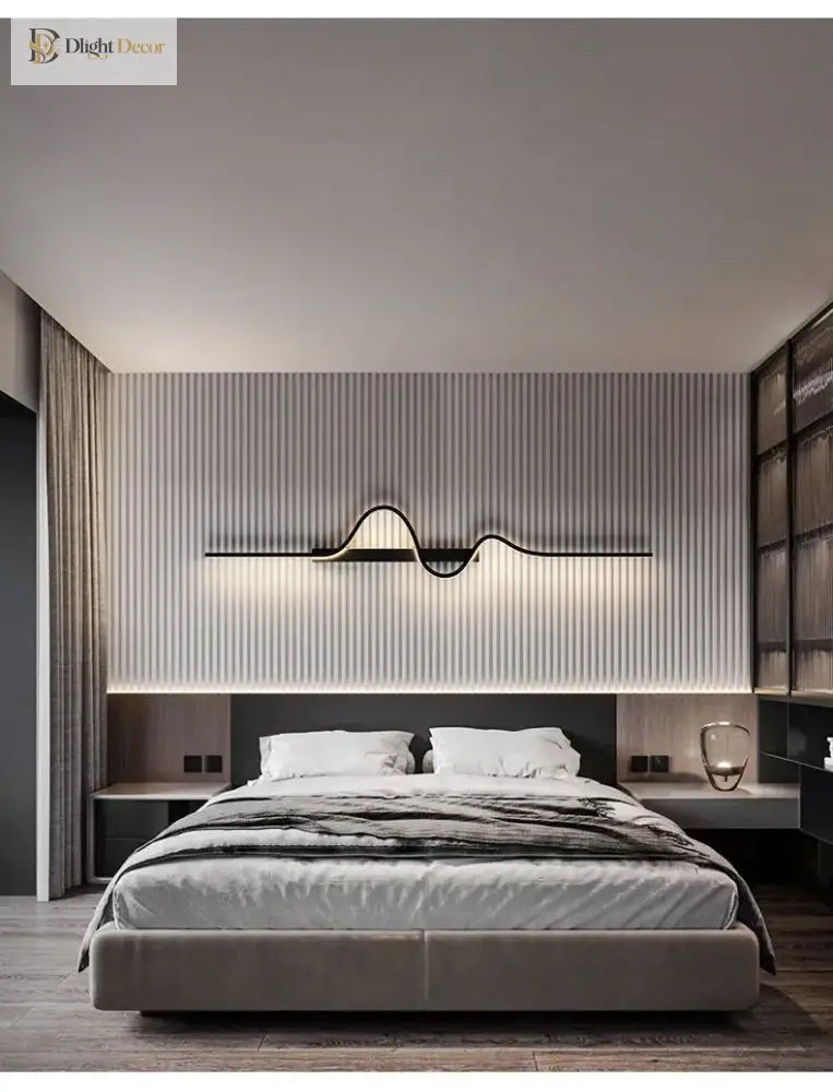 Modern Black LED Night Light | Modern Interior Lighting