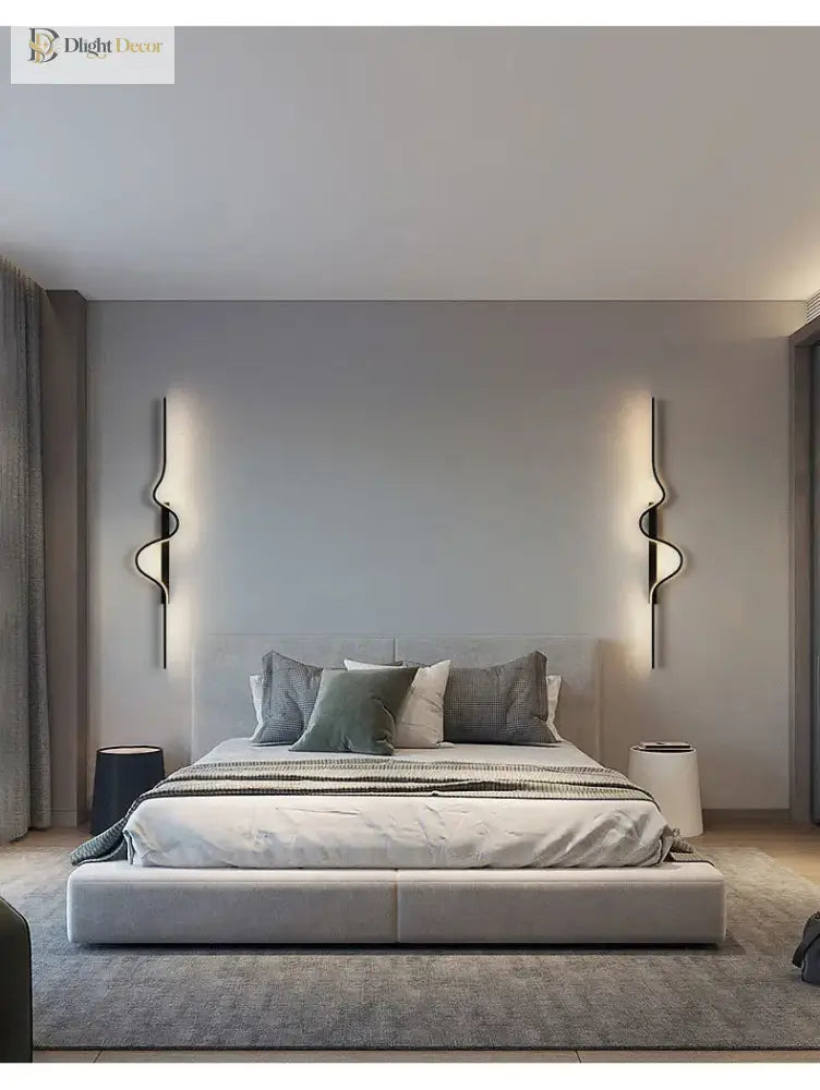 Modern Black LED Night Light | Modern Interior Lighting