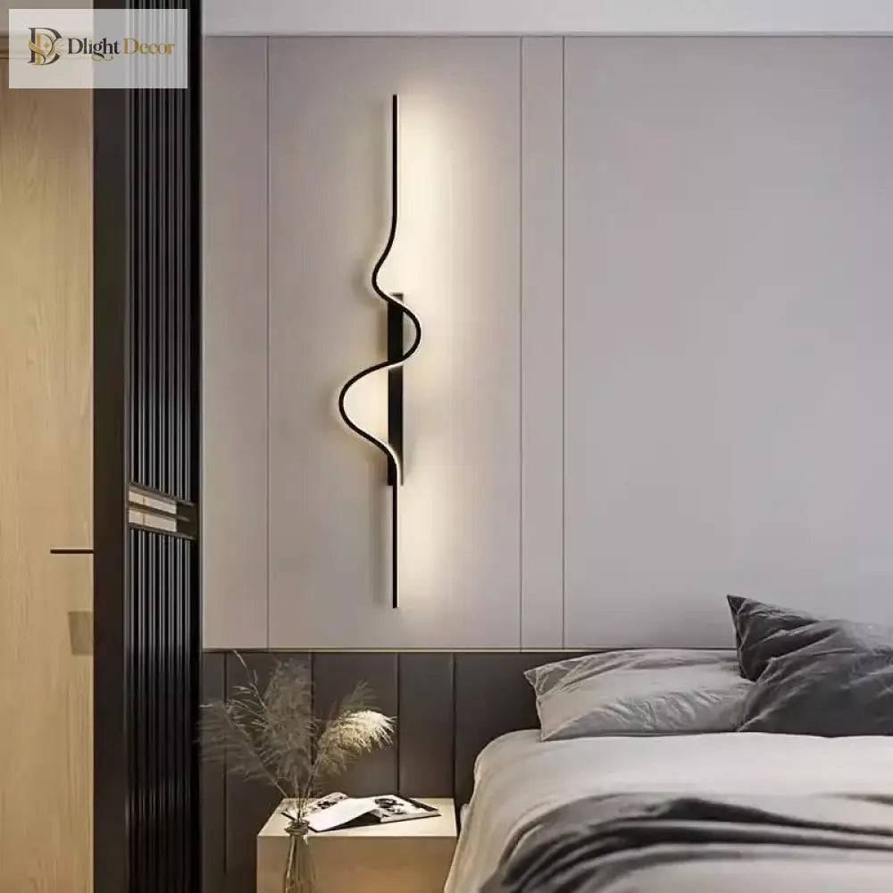 Modern Black LED Night Light | Modern Interior Lighting