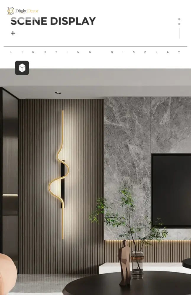 Modern Black LED Night Light | Modern Interior Lighting