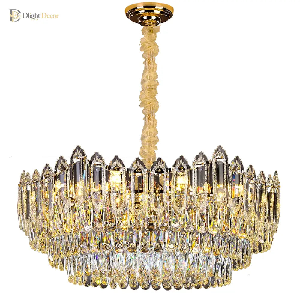 Modern Crystal Chandelier | Bedroom & Bedside Lighting