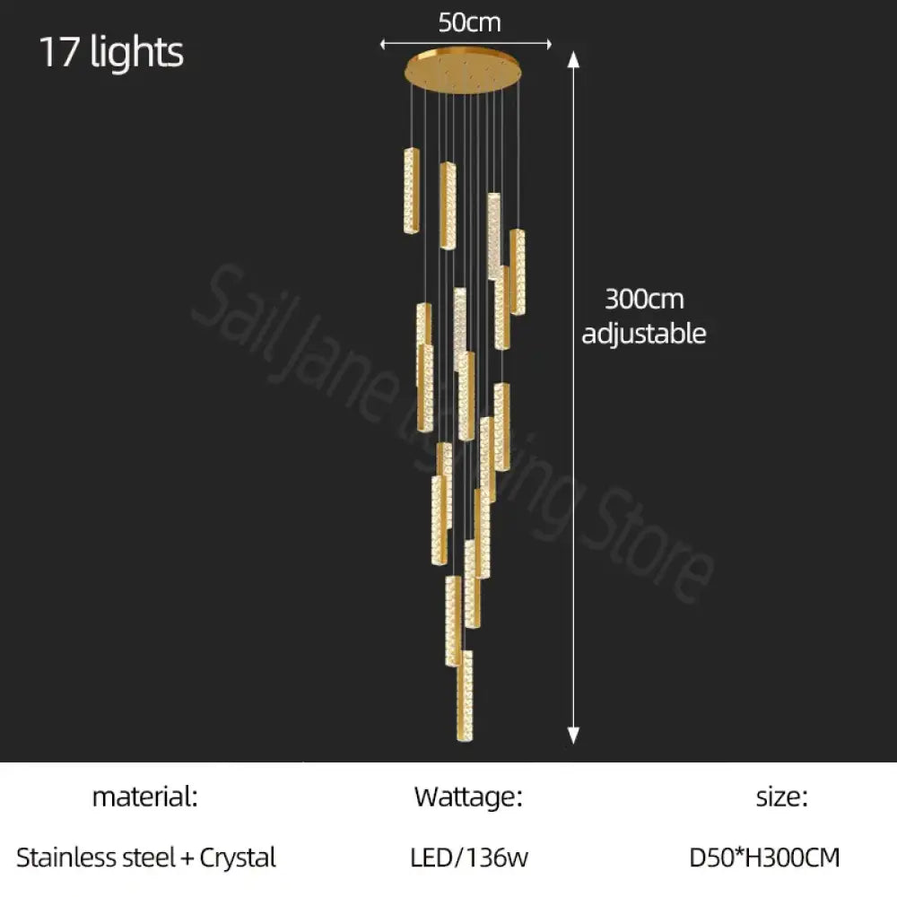 Modern Crystal Chandelier | Modern Hotel & Villa Lighting