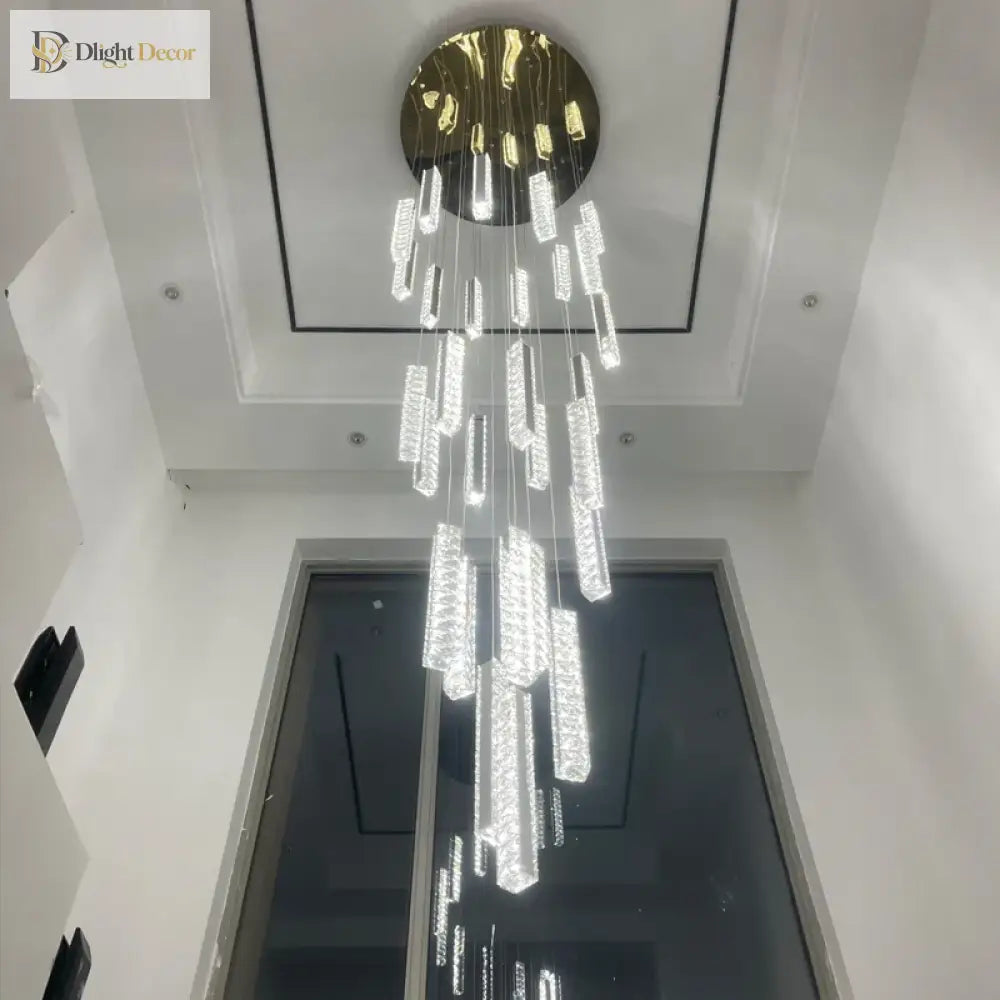 Modern Crystal Chandelier | Modern Hotel & Villa Lighting