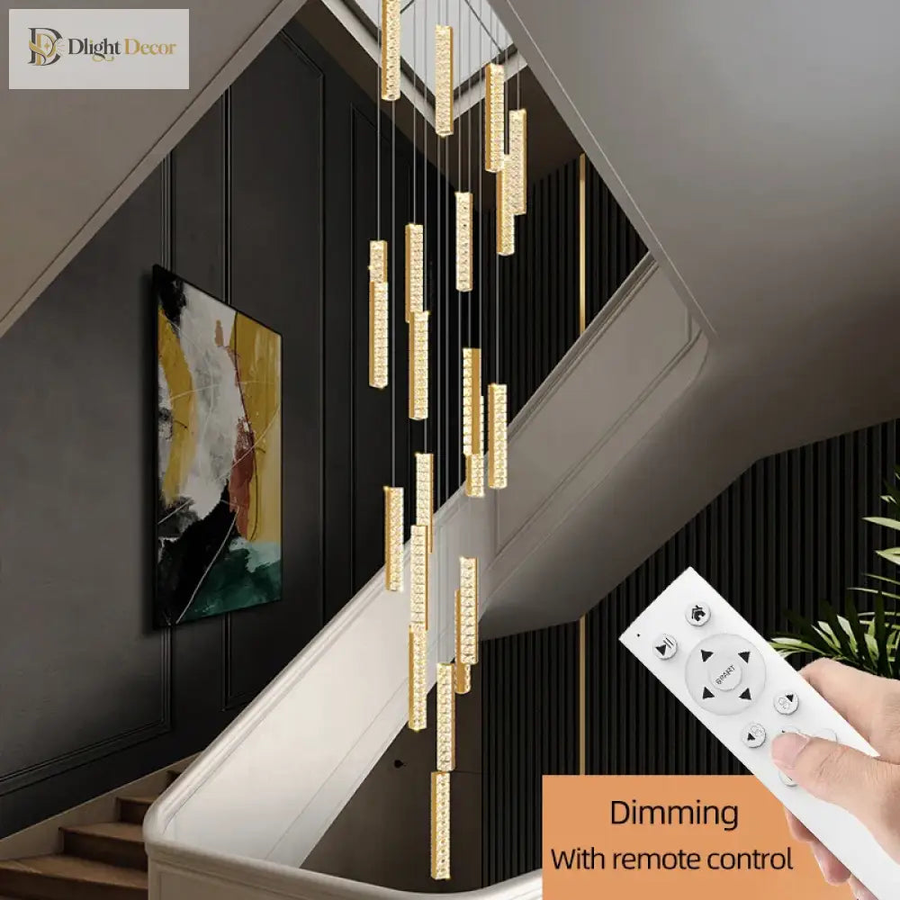 Modern Crystal Chandelier | Modern Hotel & Villa Lighting