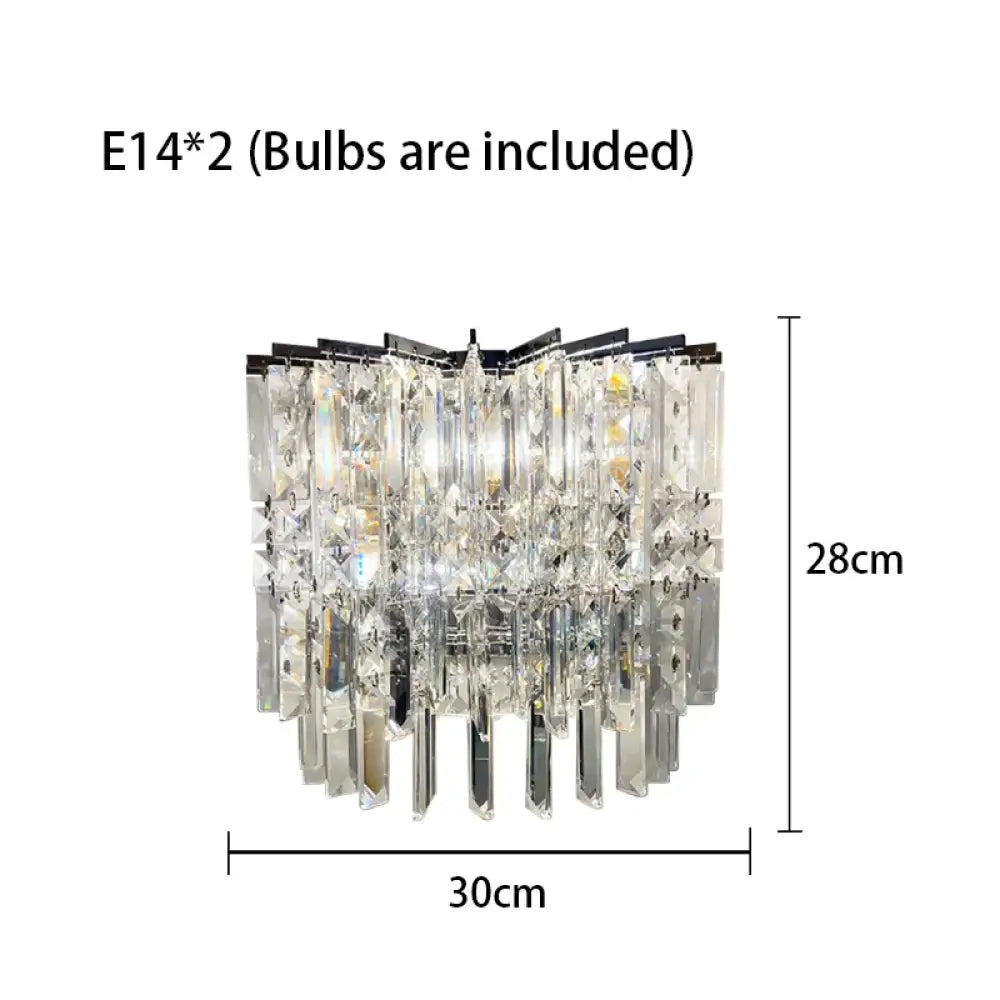 Modern Crystal Chrome Chandelier | Dining Room Lighting