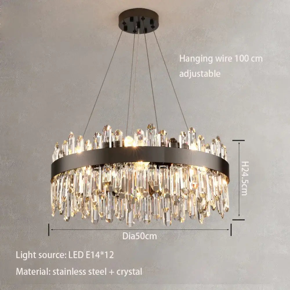 Modern Crystal Signature Chandelier | Dining Room Lighting