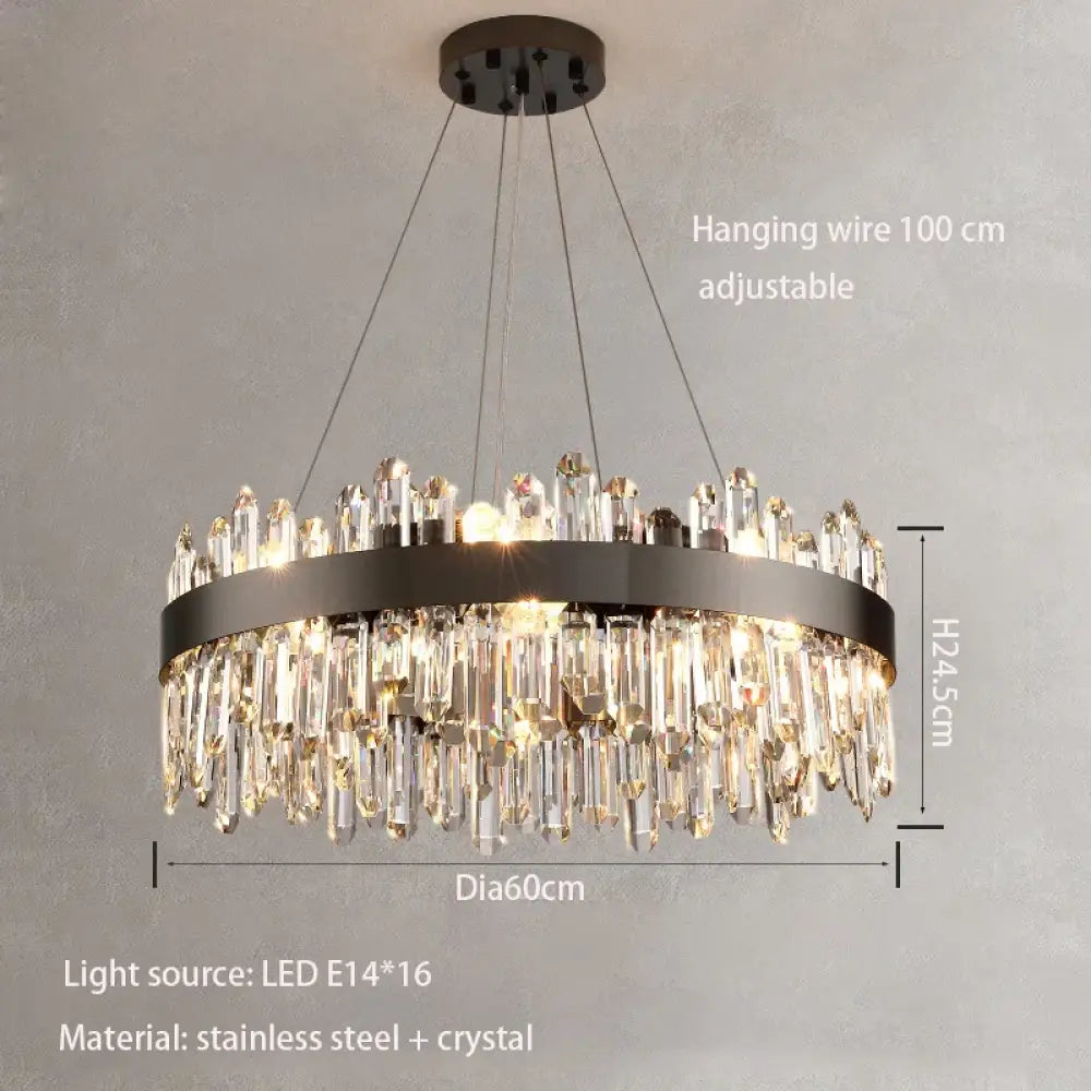 Modern Crystal Signature Chandelier | Dining Room Lighting